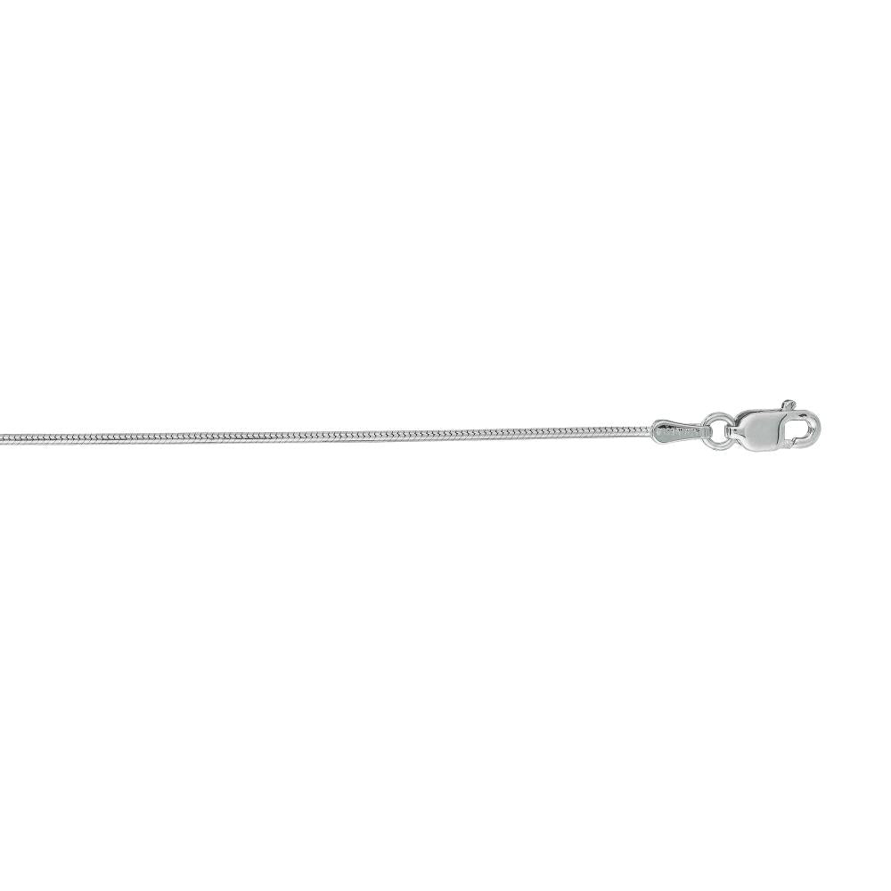 14K Gold 0.9mm Round Snake Chain Necklace - Dainty & Elegant Jewelry for Women - Perfect for Layering, Gift Giving & Everyday Wear