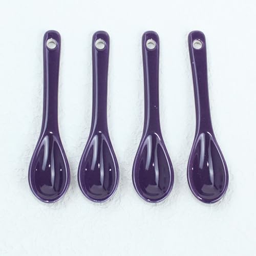 Purple spoon A set of 4