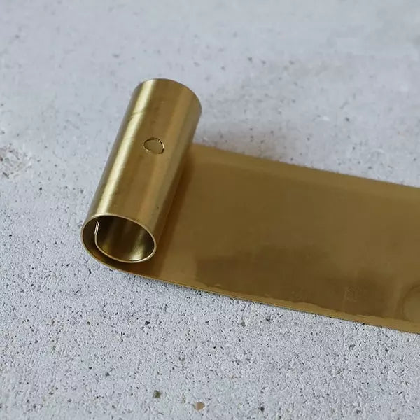 Kousaido Brass Plate Incense Holder - Minimalist Aromatherapy Burner for Meditation, Yoga & Home Decor | Premium Handcrafted Incense Stick Stand
