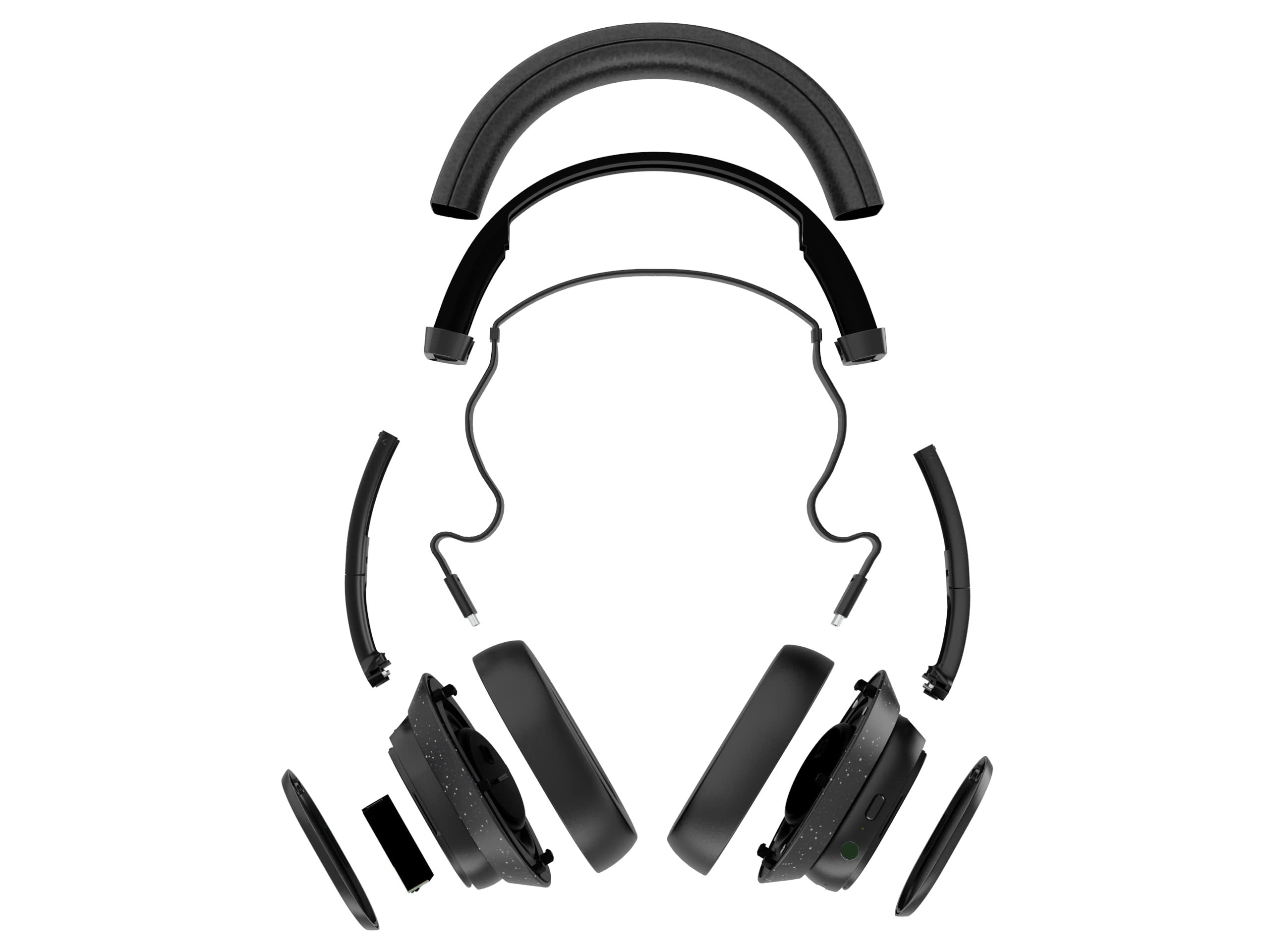 FAIRPHONE Fairbuds XL Wireless Noise Cancelling Headphones - 30H Battery Life, Hybrid ANC, USB-C, Black | Premium Over-Ear Headphones for Travel, Work & Music Lovers