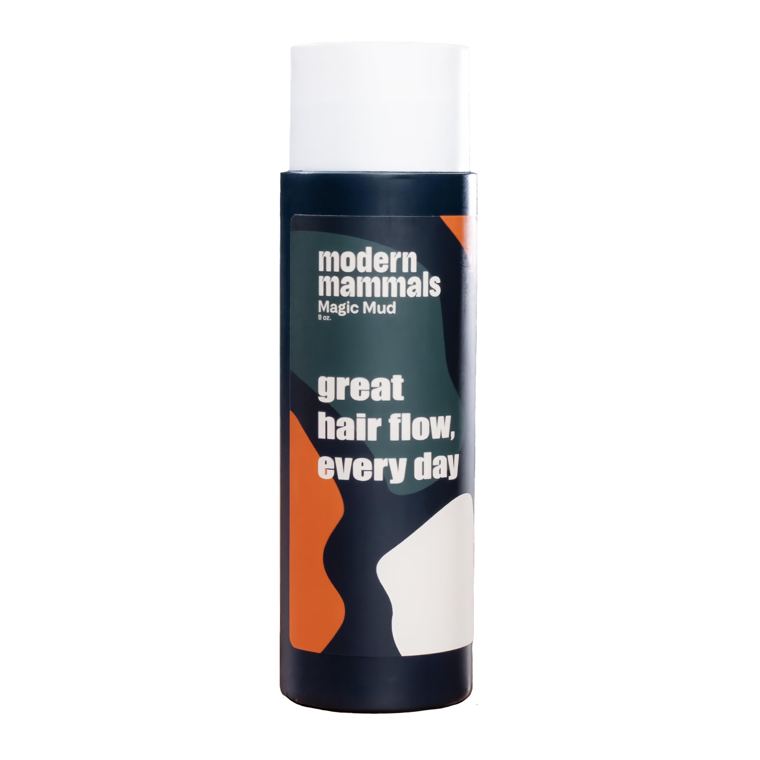 Magic Mud Men's Sulfate-Free Daily CoWash - Moisturizing Shampoo Alternative, Lather-Free Cleanser & Hydrator, 2-in-1 Conditioner Replacement, Barber Recommended (8oz) - Ideal for Daily Use & Natural Hair Care