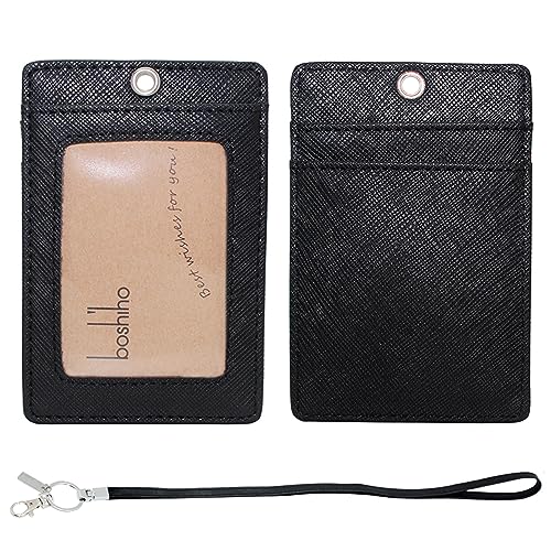 Black With Flat Lanyard
