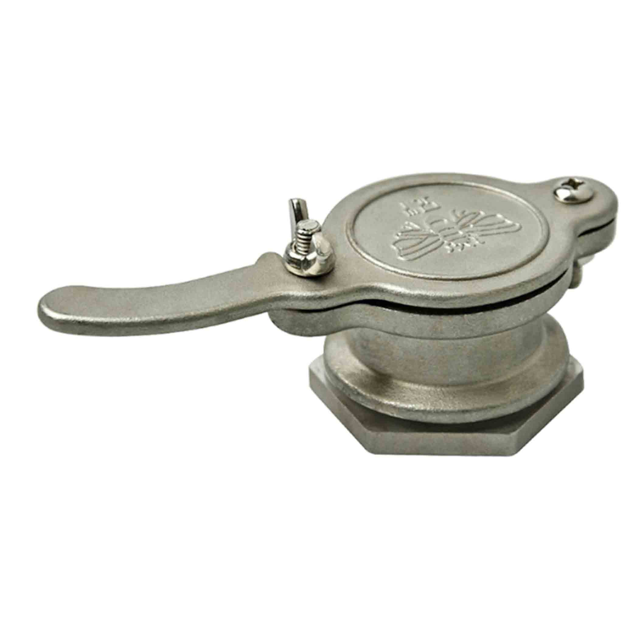 Premium Stainless Steel Honey Gate Tap - Food Grade Dispenser for Home Brewing, Mead Making & Commercial Use | Durable & Leak-Proof Design