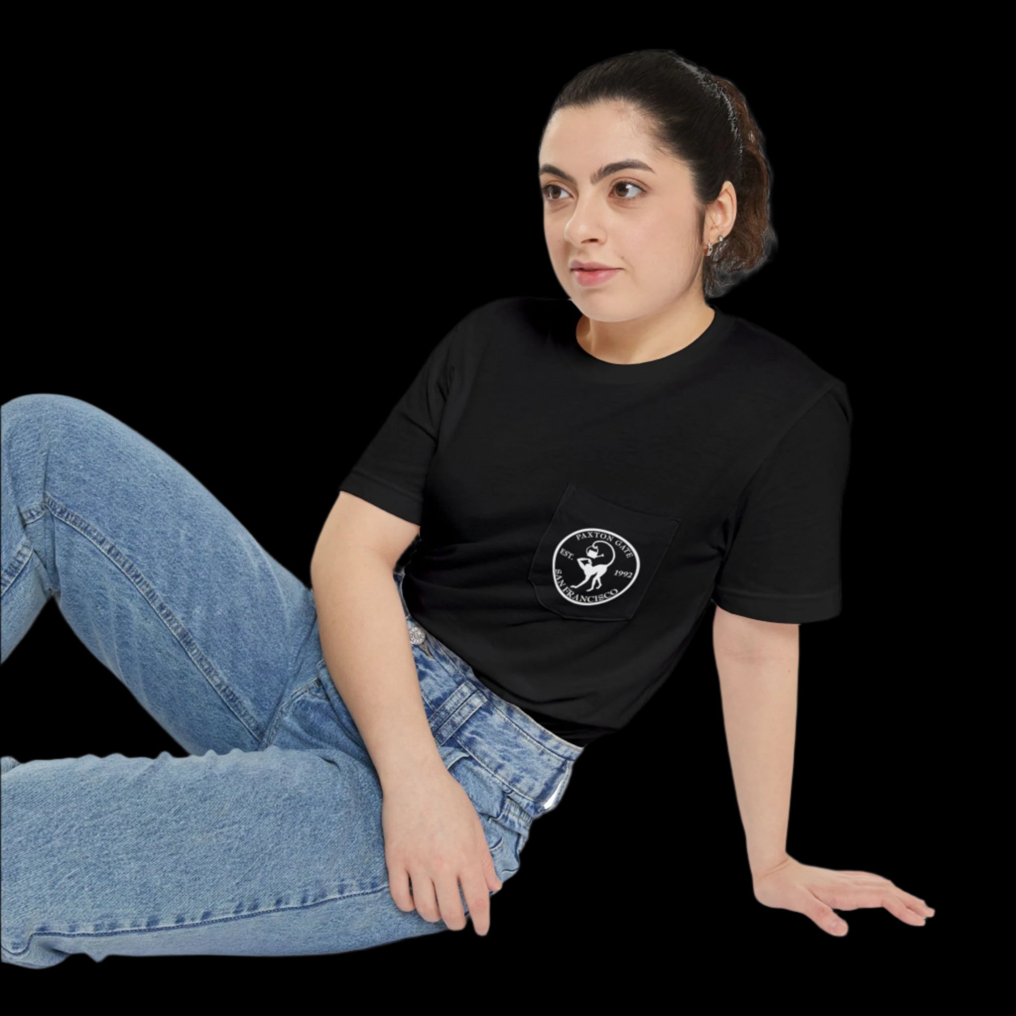 Unisex Mantis Pocket T-Shirt by Kris Struble - Stylish Graphic Tee for Men & Women | Perfect for Casual Wear, Street Fashion & Everyday Outfits