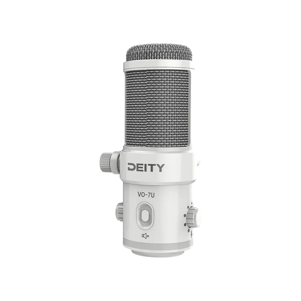VO 7U Professional Podcast Recording Kit - White Edition USB Microphone for Streaming, Voice Overs & Home Studio | Perfect for Podcasters, Gamers & Content Creators