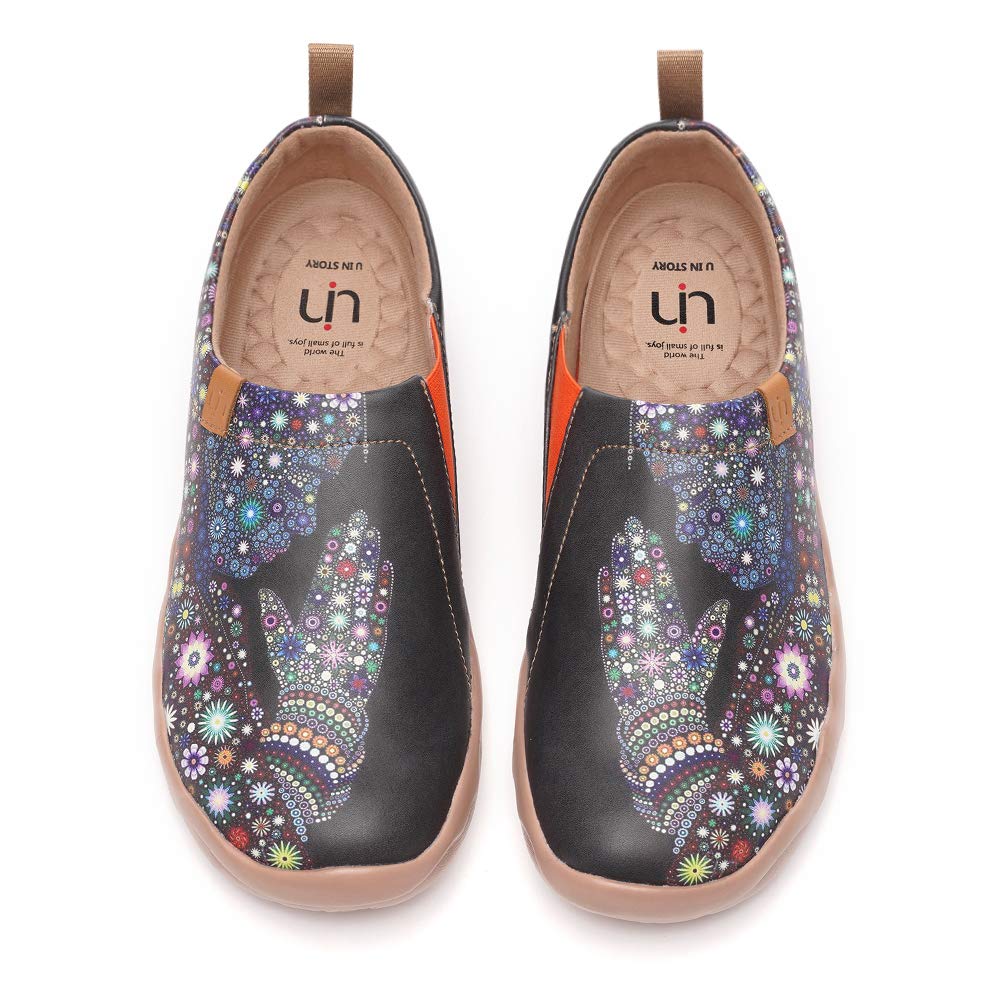 UIN Men's Slip-On Walking Shoes - Lightweight Travel Loafers with Microfiber Comfort for Casual Wear | Perfect for Travel, Work & Everyday Fashion Sneakers