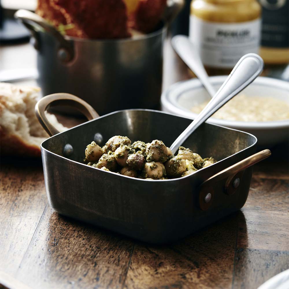 Small Pub Serving Roasting Pan - Perfect for Restaurants, Bars & Home Entertaining | Durable Commercial-Grade Cookware for Roasting Meats & Vegetables