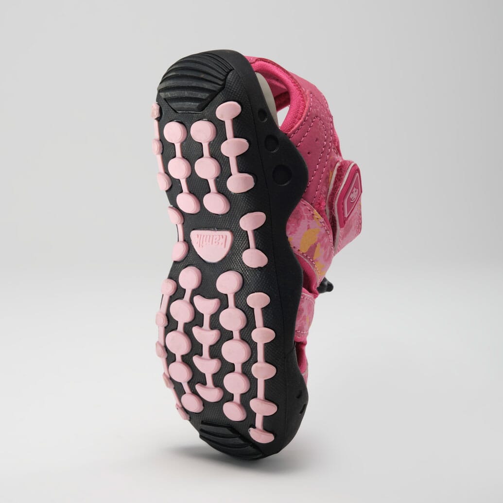 Kids' Crab Print Closed-Toe Sandals for Toddlers - Comfortable Beach & Outdoor Play Shoes for Boys & Girls