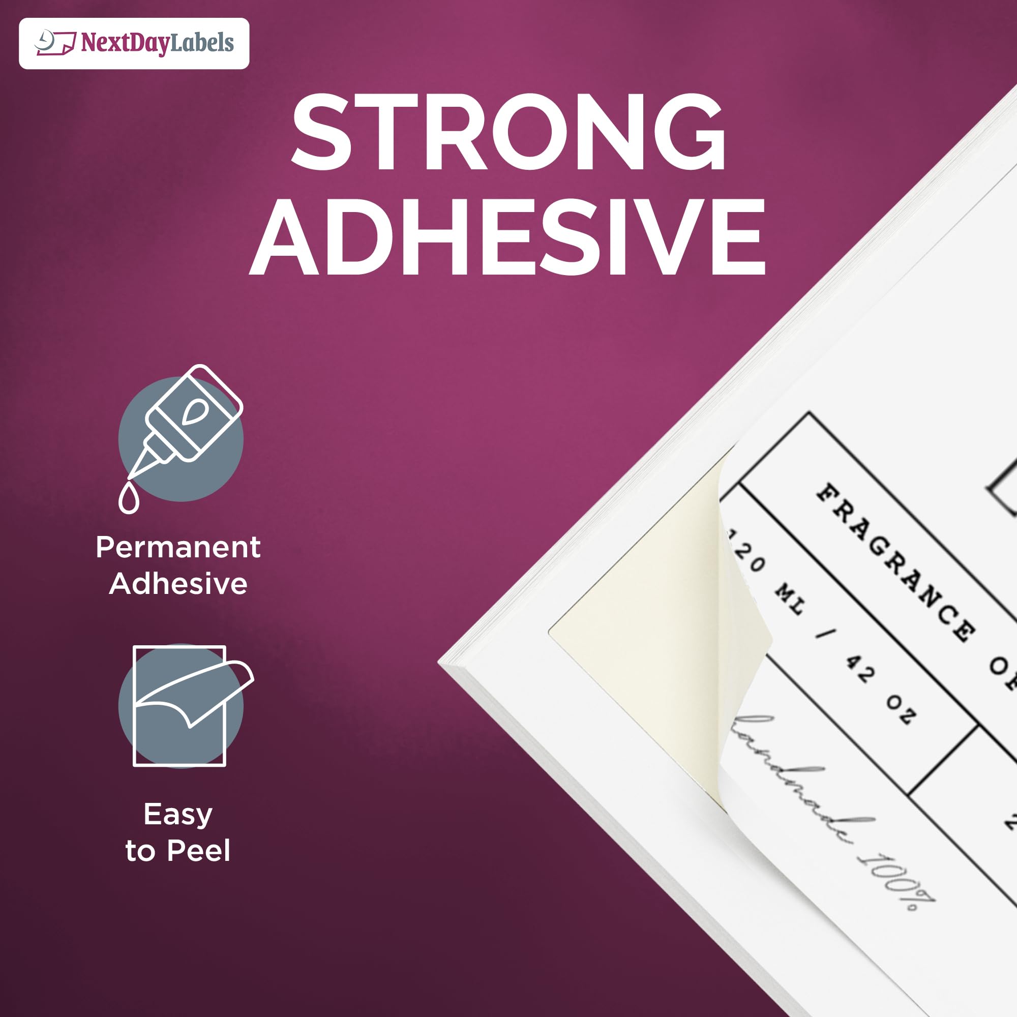 NextDayLabels – 4” x 5” White Rectangular Sticker Labels for Laser/Inkjet Printers - 1000 Sheets (4 Per Sheet, 4000 Labels) - Perfect for Return Address, Shipping Labels & Mailing - Ideal for Home Office, Small Business & E-commerce Packaging