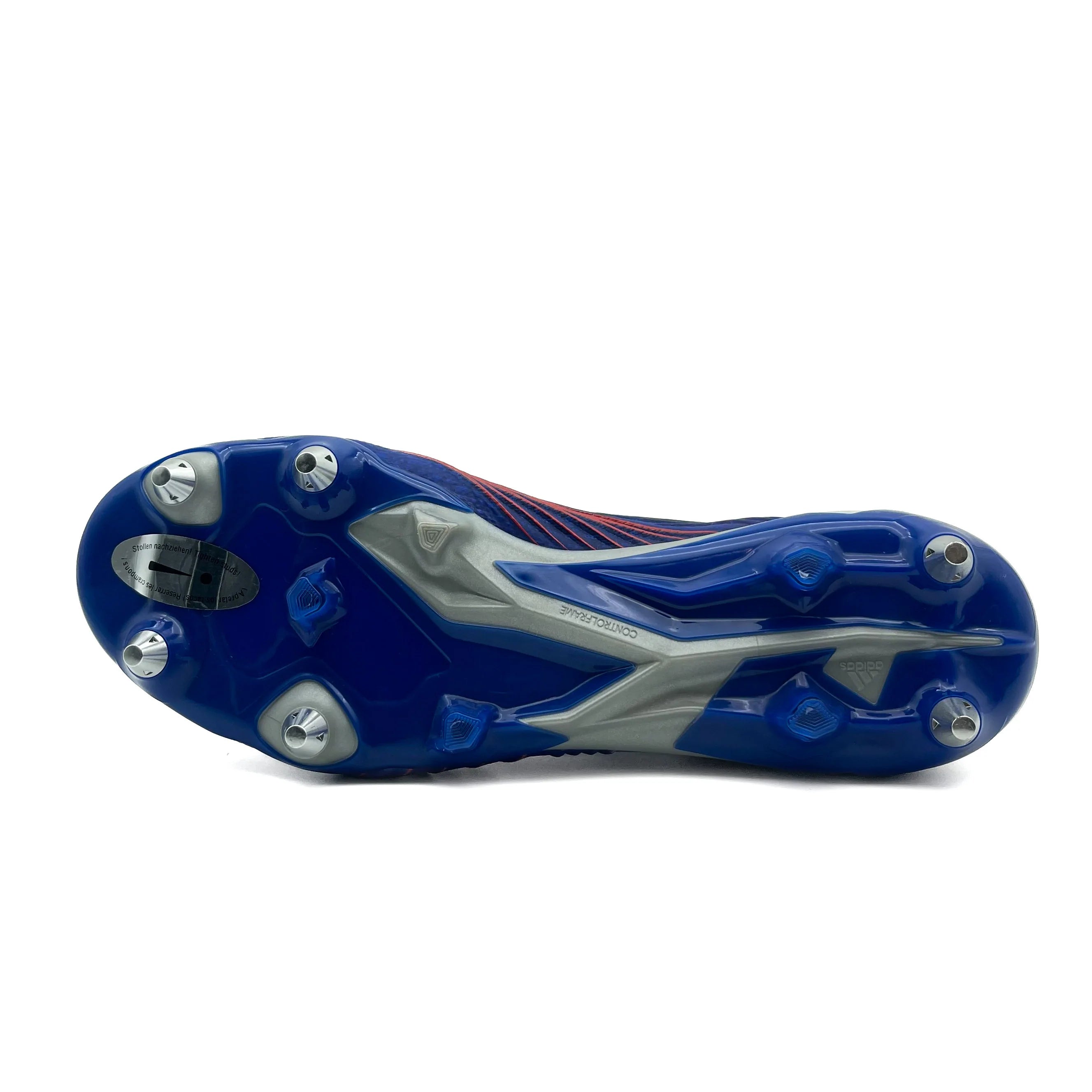 Adidas Predator 19.1 SG Soccer Cleats - Bold Blue Football Shoes for Firm Ground - Lightweight & Durable for Professional Players | Perfect for Matches, Training & Outdoor Sports