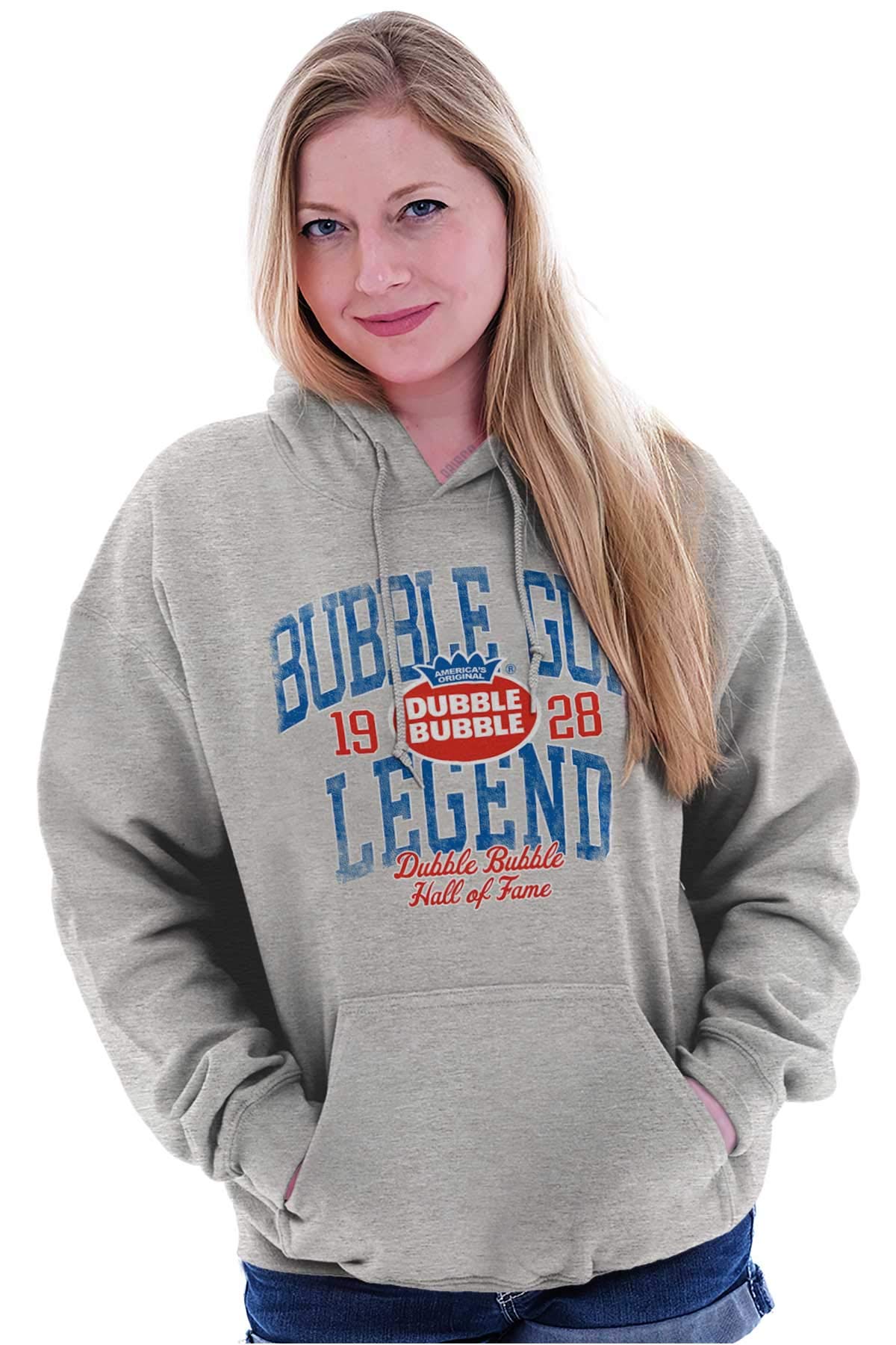 **Dubble Bubble Vintage Logo Hoodie Sweatshirt for Men & Women - Retro Bubble Gum Inspired Casual Wear - Perfect for Streetwear, Lounge & Nostalgic Fashion**