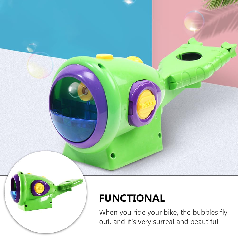 Best Automatic Bubble Blower Machine for Toddlers - Outdoor Bubble Maker with Wands for Kids, Boys & Girls - Fun Party, Park, and Backyard Play Toy