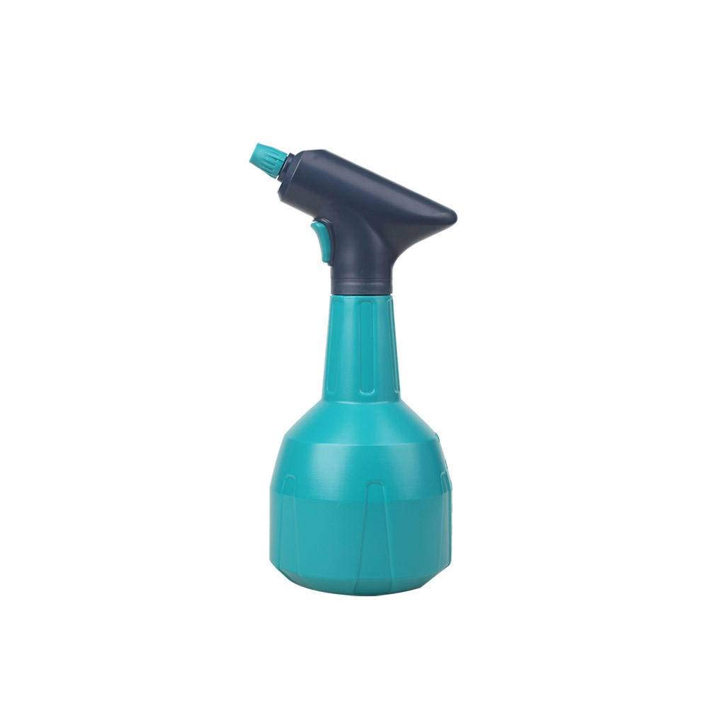 HUOLEO 1L Electric Spray Bottle with Adjustable Nozzle - Portable Garden Sprayer with Measurement Scale for Cleaning, Gardening & Plant Care - Perfect for Home, Outdoor & Car Detailing Use