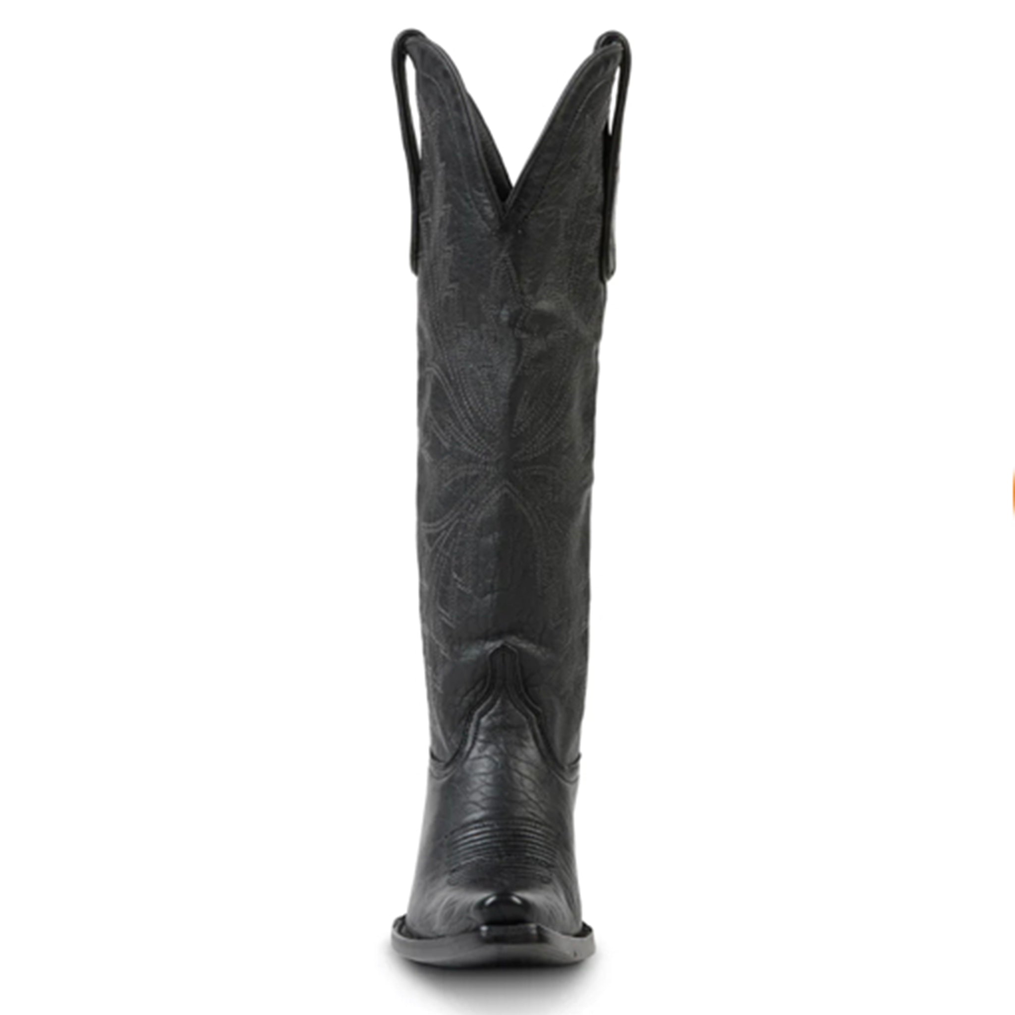 Allen Boots Cassidy Black Tall Soft Leather Pointed Toe Boots for Women - Stylish & Comfortable Knee High Boots for Fall, Winter & Casual Outfits