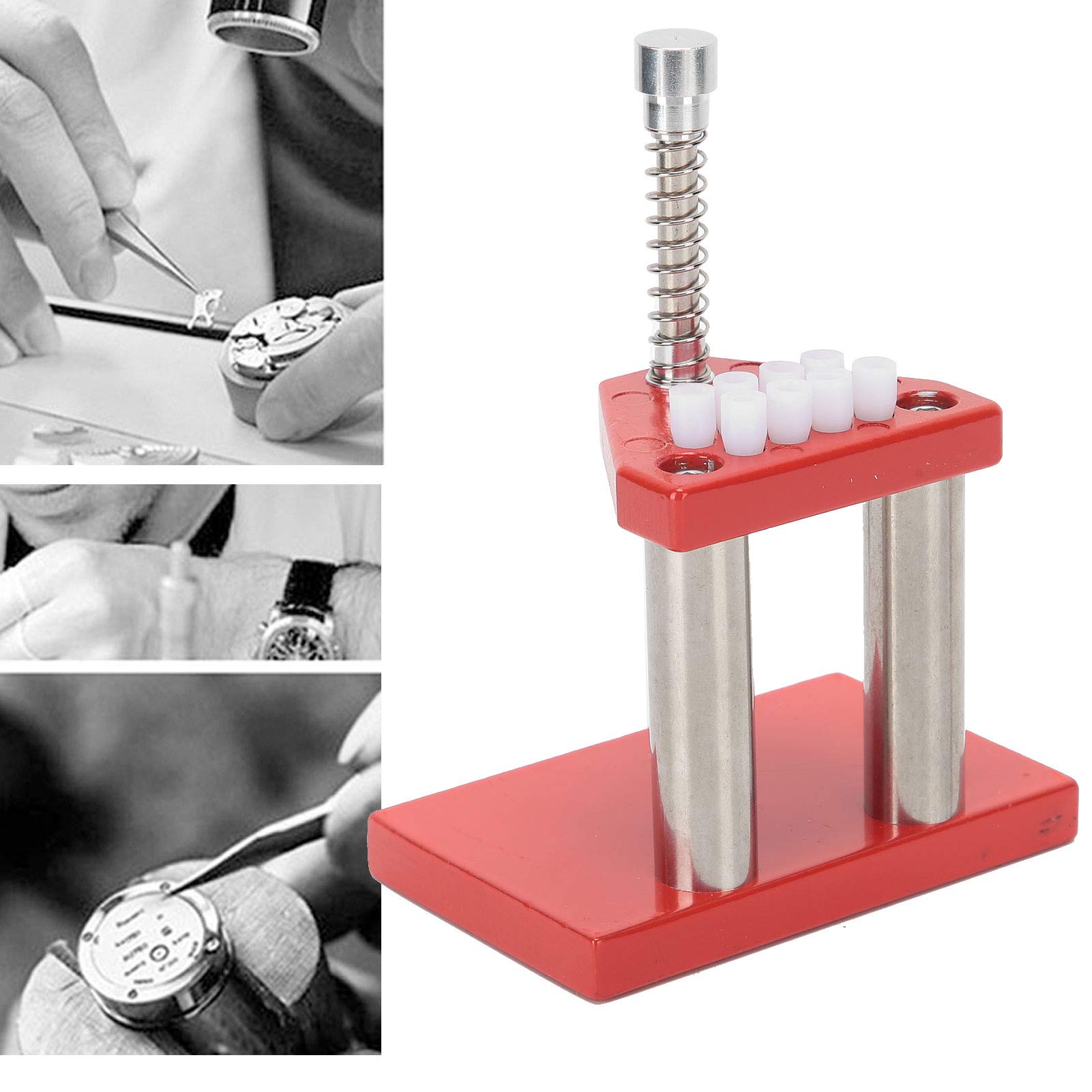 Watch Hand Puller & Presser Tool - Watch Repair Kit for Needle Removal & Setting