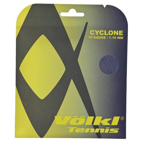 Premium Cyclone Tennis String - Black | High-Performance Polyester Tennis Racket String for Durability & Spin | Perfect for Competitive Play & Training Sessions