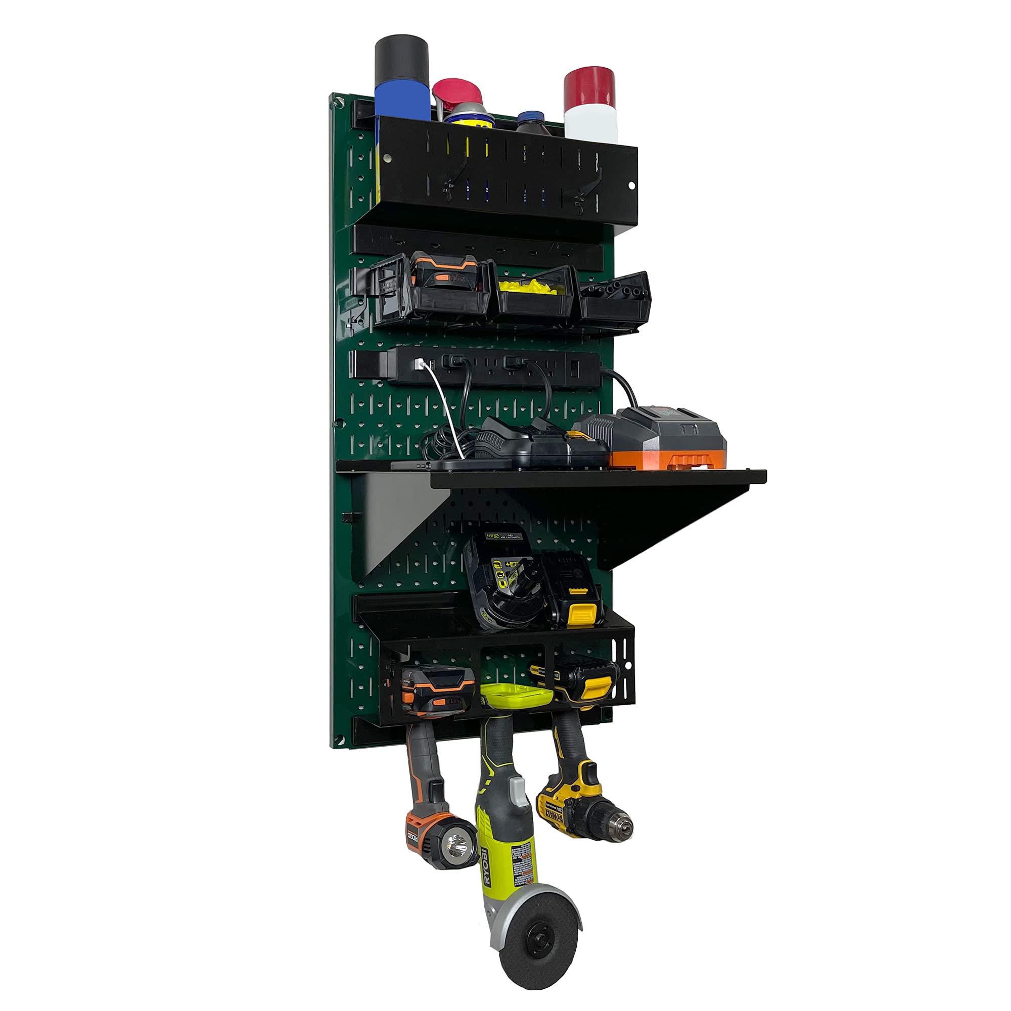 Wall Control Power Tool Storage Organizer Kit - 16
