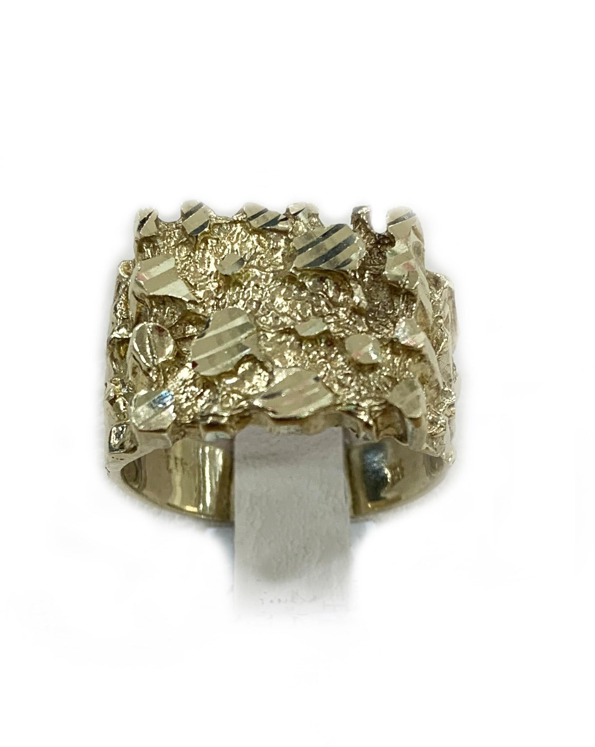 14K Yellow Gold Men's Ring for Wedding, Engagement & Everyday Wear – Durable & Stylish Jewelry Gift for Him