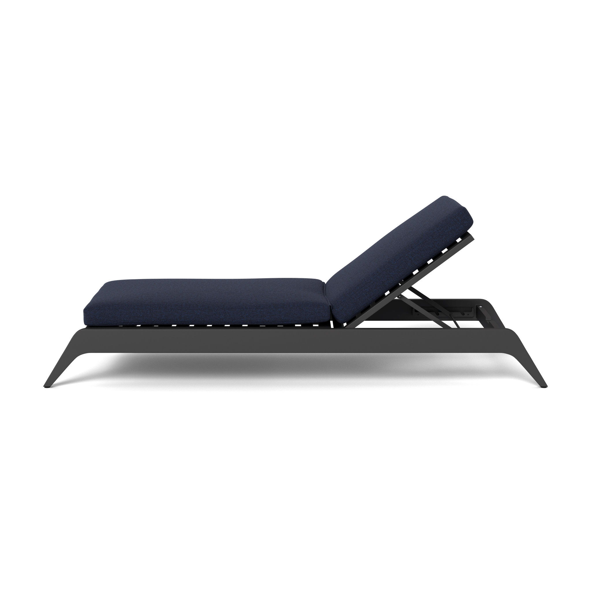 MLB Aluminum Slatted Sun Lounge Chair - Outdoor Patio Furniture for Poolside, Beach, and Garden Relaxation
