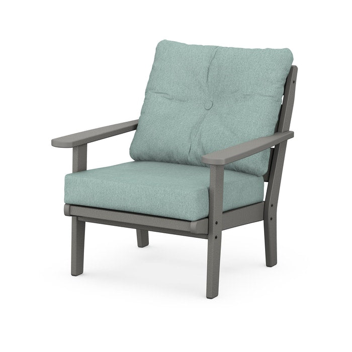 POLYWOOD Lakeside Deep Seating Outdoor Chair - Durable All-Weather Adirondack Style Patio Furniture for Poolside, Garden & Backyard Relaxation