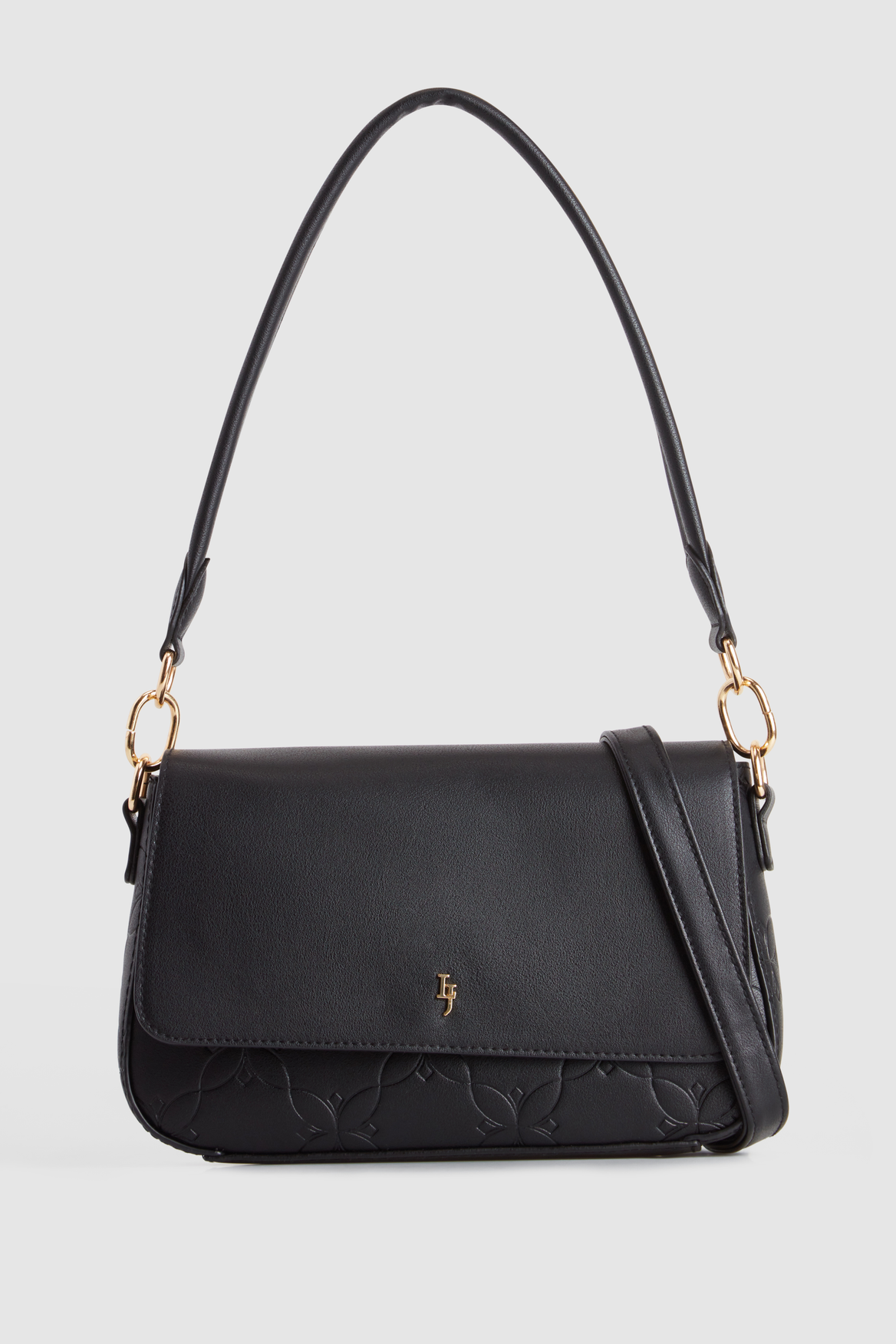 Stylish Embossed Leather Shoulder Bag for Women - Trendy Crossbody Purse with Adjustable Strap - Perfect for Work, Travel & Everyday Use
