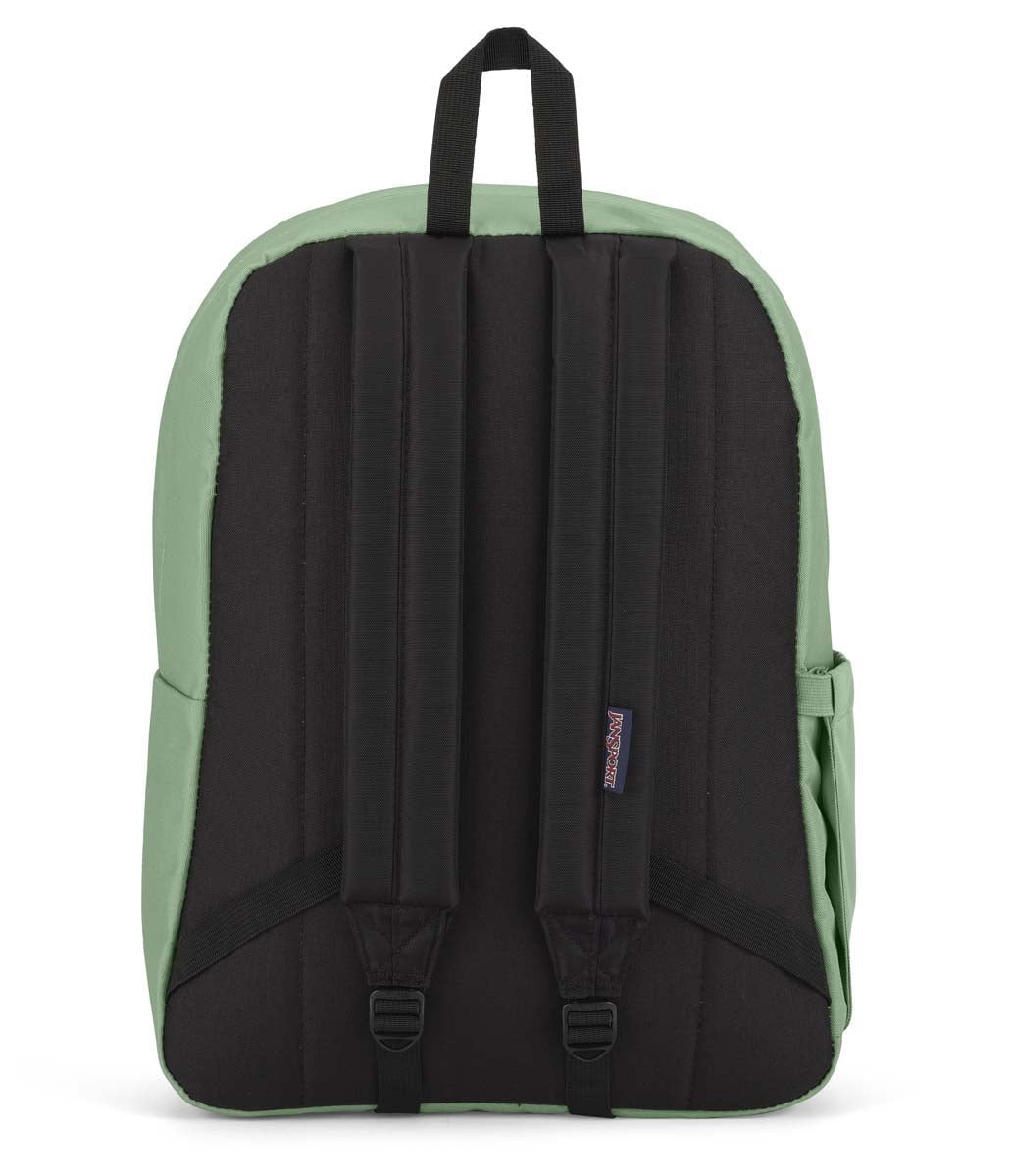 JanSport SuperBreak Plus Backpack - Lightweight Laptop Backpack for School & Travel, Durable Loden Frost Green, Ergonomic Design for Comfort - Perfect for Students, Commuters & Outdoor Adventures