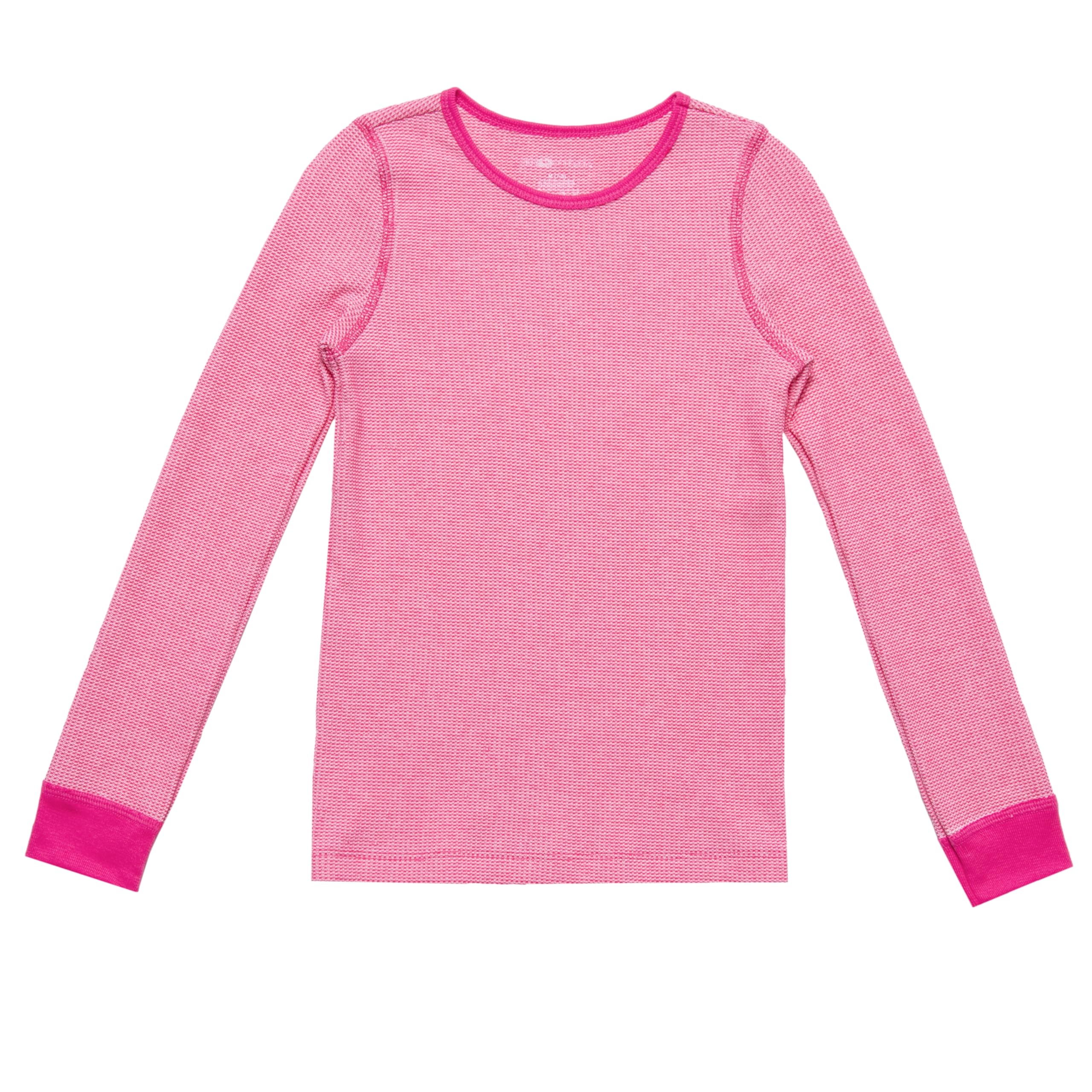 Fruit of the Loom Girls' Premium Thermal Waffle Underwear Set - 2-Piece Warm Long Sleeve Shirt & Pants for Winter, Cold Weather & Layering | Soft Cotton Blend for Kids & Toddlers