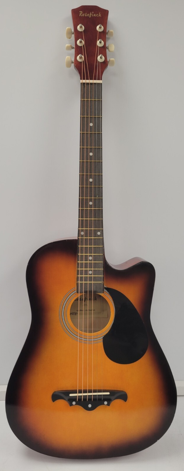 AGI16 Rosefinch Guitar - Professional Acoustic Electric Guitar for Beginners & Intermediate Players - Perfect for Home Practice, Live Performances & Studio Recording