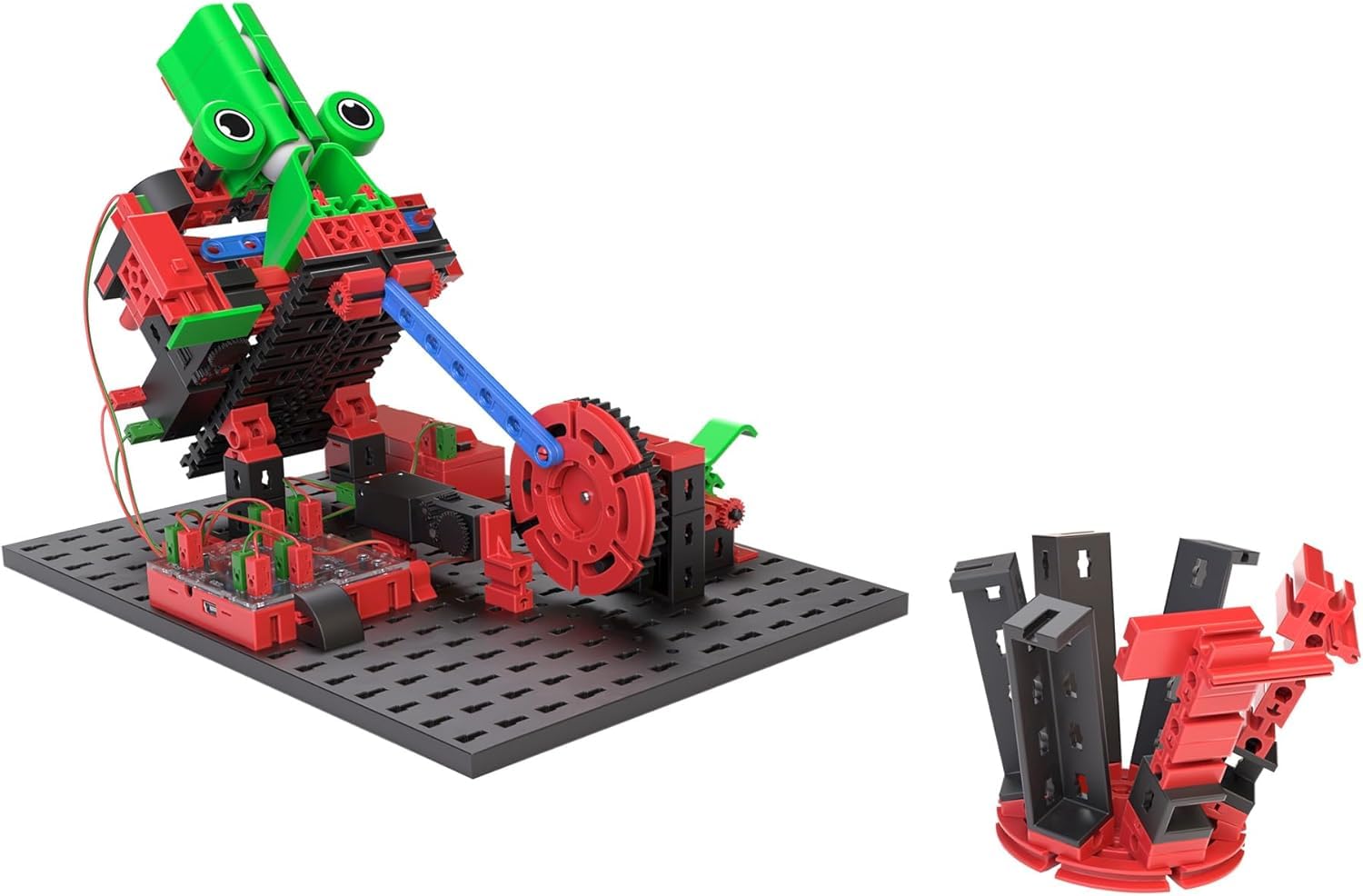 Fischertechnik Robotics Smart Robots Pro 569021 - Programmable Robot Kit with 12 Models, STEM Educational Toy for Kids Ages 8+ | Perfect for School Projects, Coding Practice & Robotics Competitions