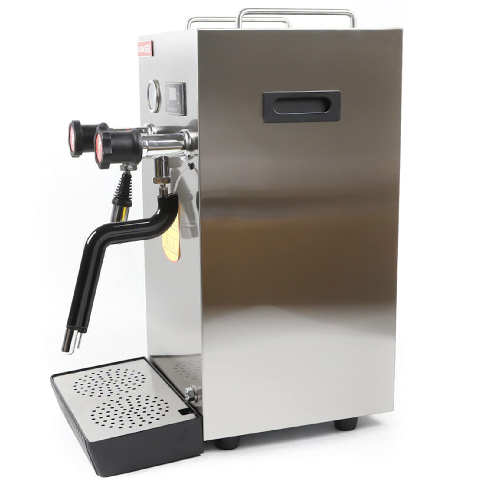 2500W Commercial Electric 8L Water Boiler & Steam Machine with LCD Display - Professional Milk Frother for Coffee, Bubble Tea & Dessert Shops - Perfect for Cafés, Bakeries & Beverage Businesses