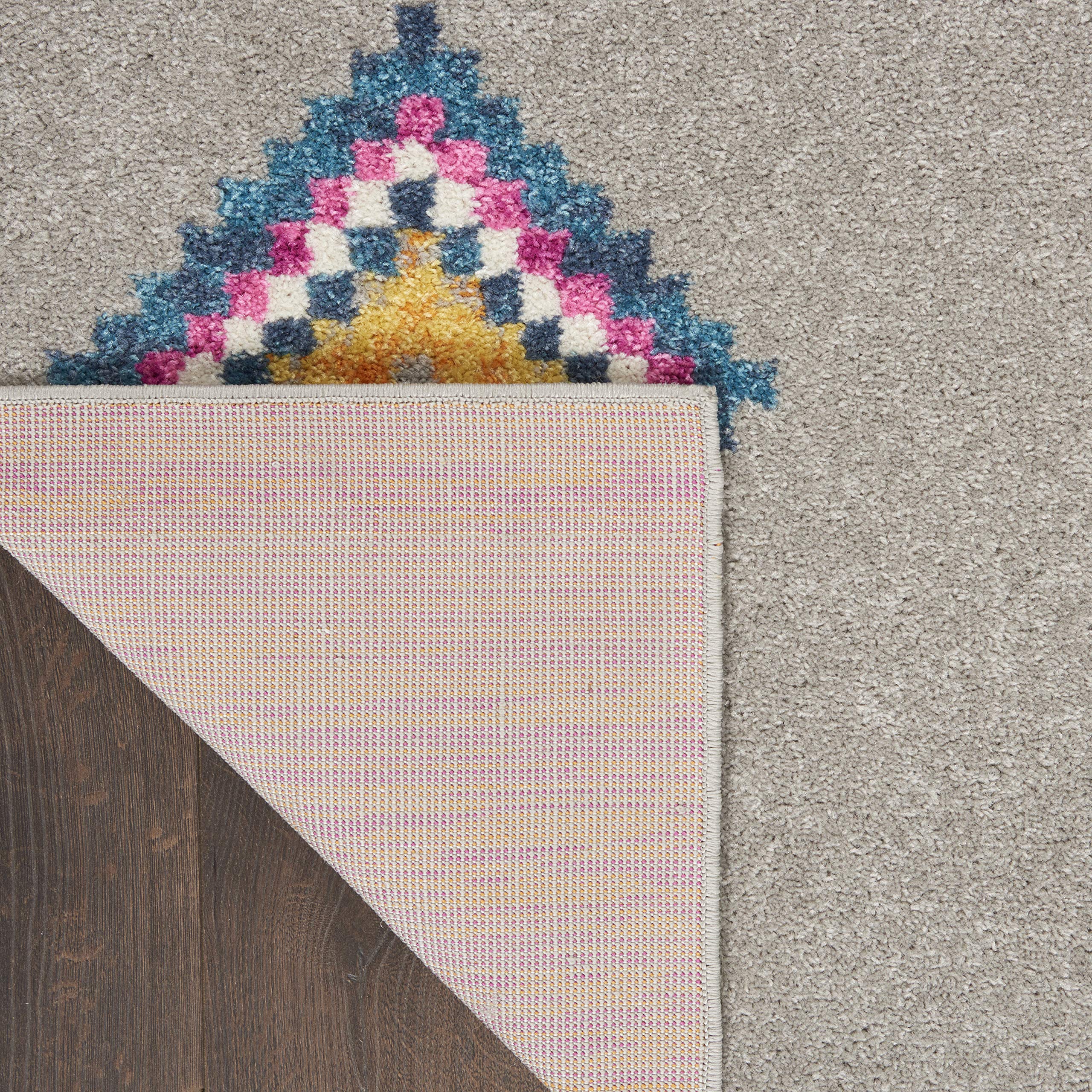 Nourison Passion Bohemian Grey/Multi 2'2