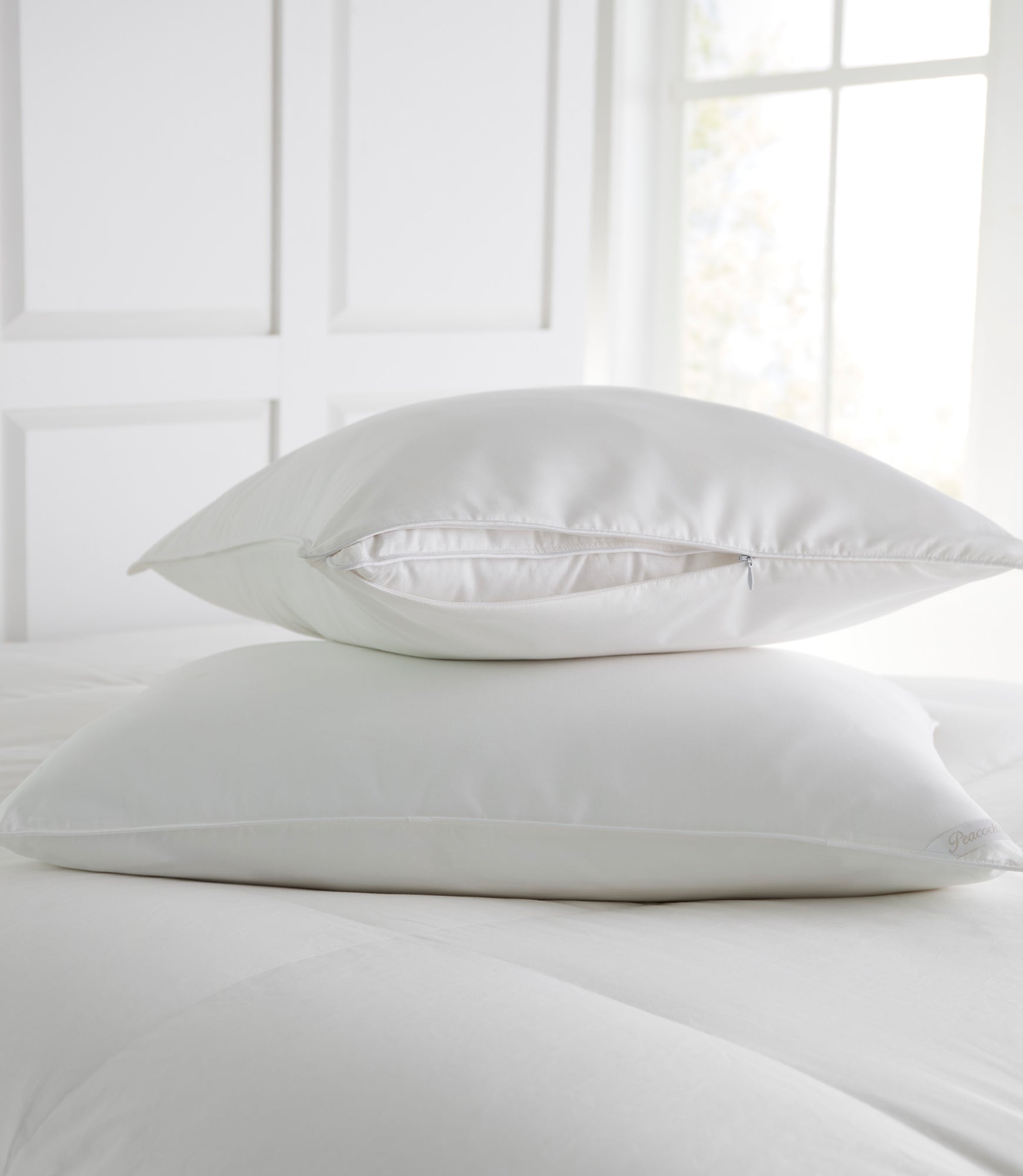 Hypoallergenic Down Alternative Pillows - Ultra Soft & Supportive for Side, Back & Stomach Sleepers - Perfect for Allergies & Comfortable Sleep