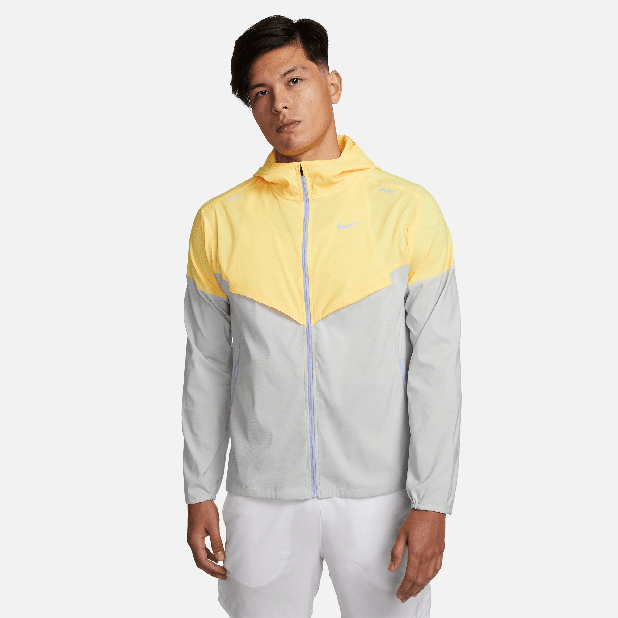 Nike Men's Windrunner Jacket - Lightweight Water-Resistant Running Hoodie for Outdoor Sports & Casual Wear