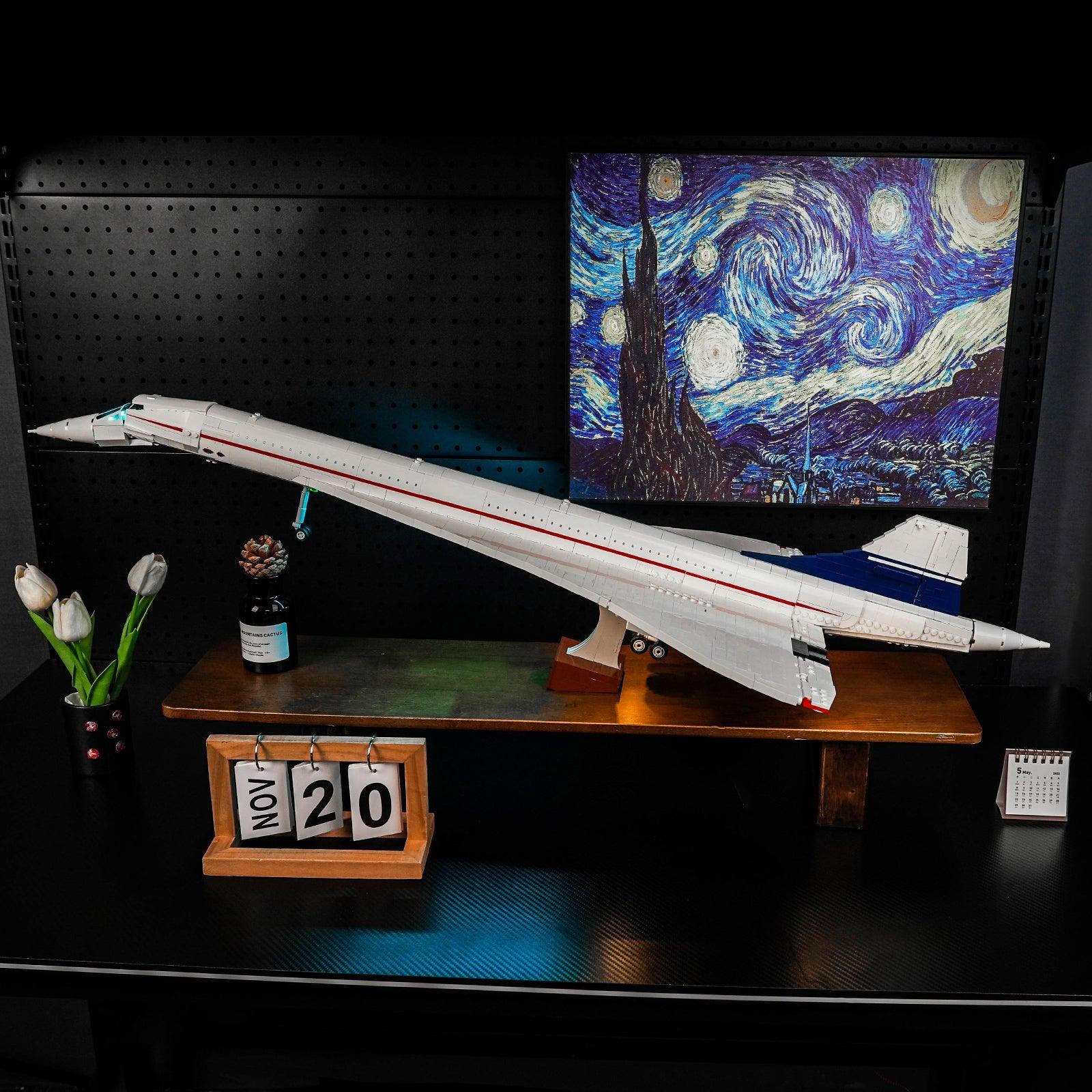 LED Lights Kit for Lego Concorde Icons 10318 - Enhance Your Model with Realistic Lighting Effects | Perfect for Display & Nighttime Play
