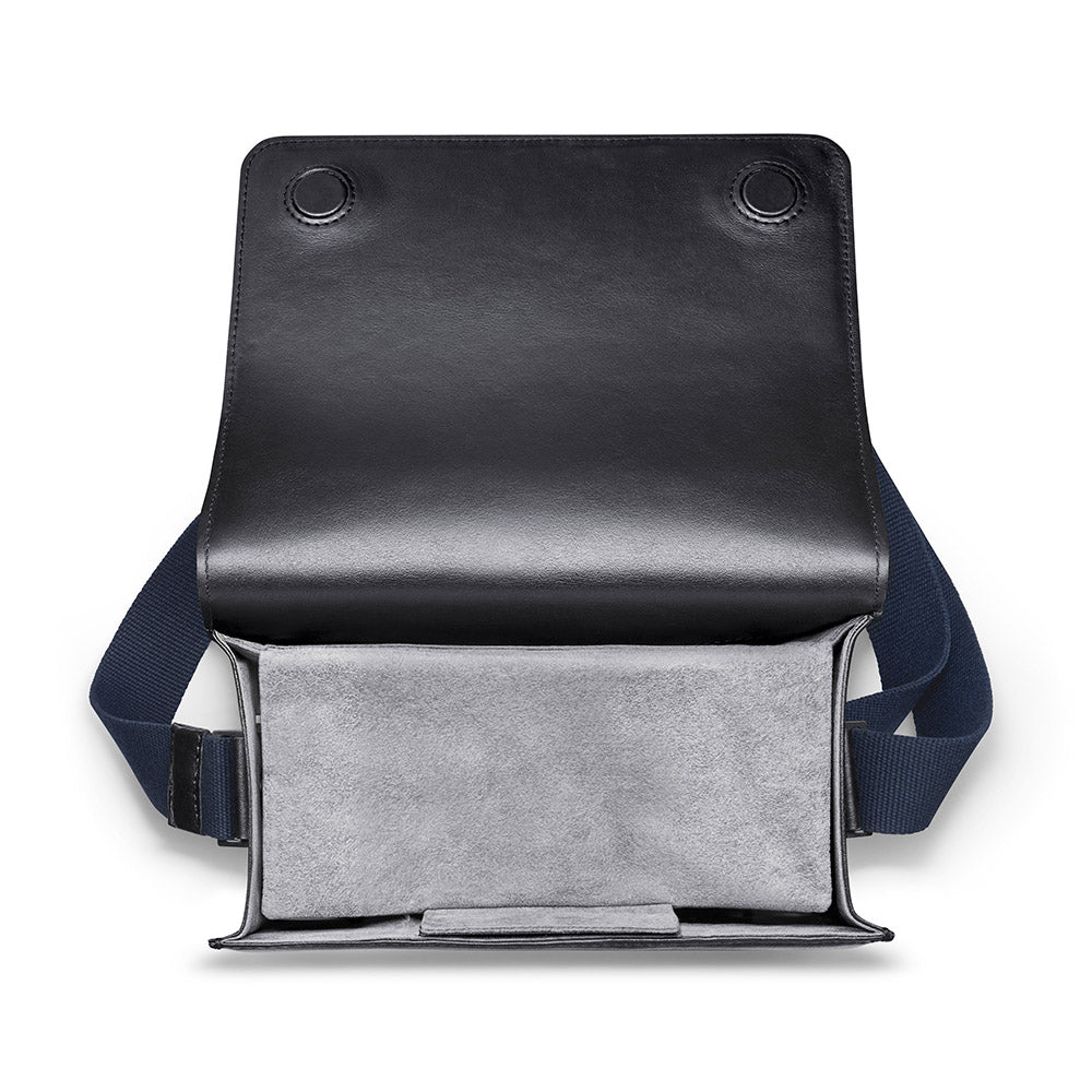 Leica M System Camera Bag - Genuine Leather, Black - Perfect for Travel, Street & Professional Photography