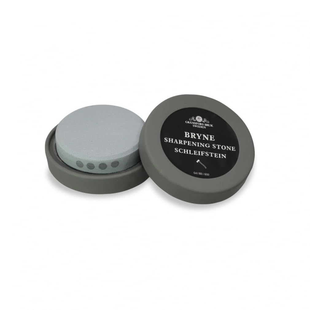 Gränsfors Bruks Ceramic Grinding Puck - Premium Sharpening Stone for Knives & Tools - Perfect for Outdoor, Camping & Kitchen Use