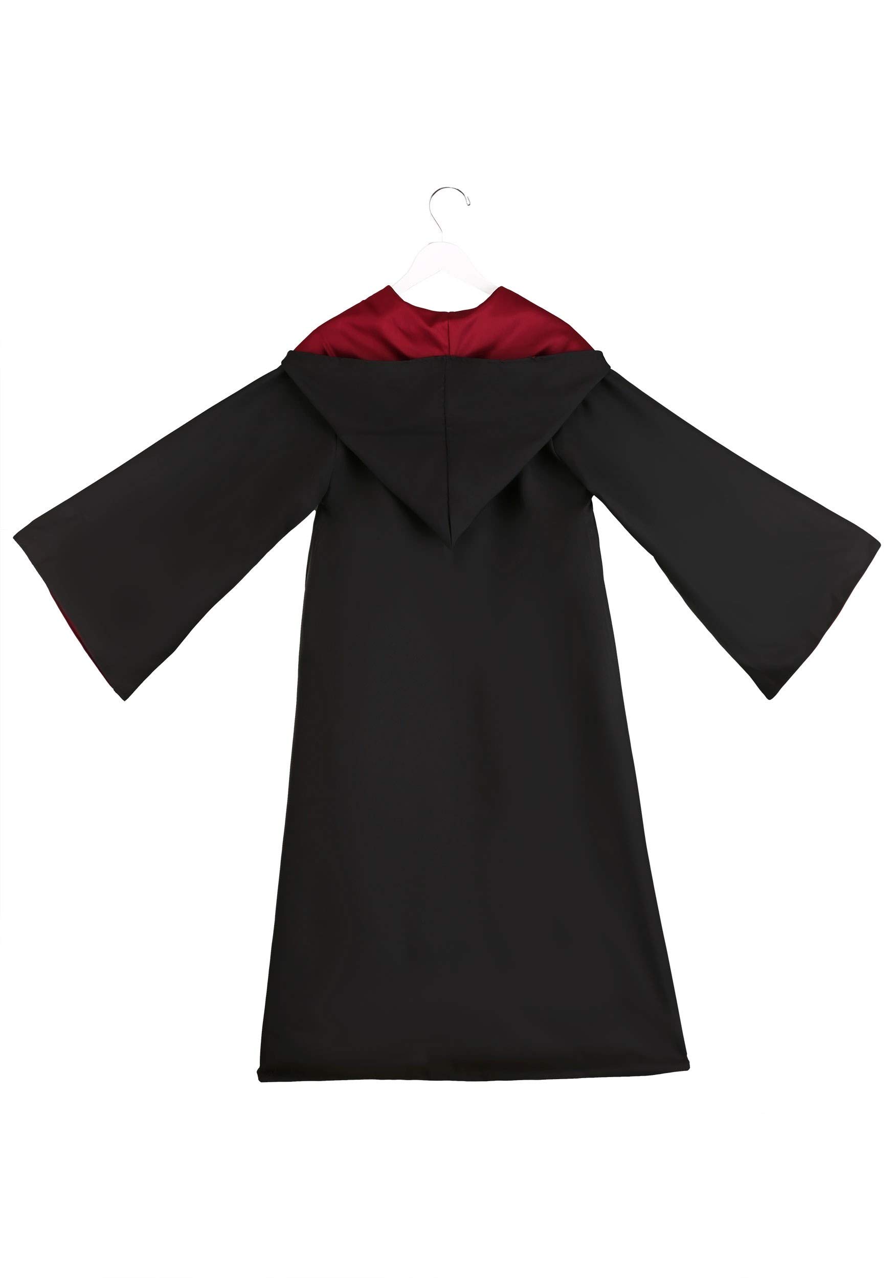 Plus Size Harry Potter Hermione Granger Costume for Women - Official Movie Replica Robe with House Crest - Perfect for Halloween, Cosplay & Themed Parties