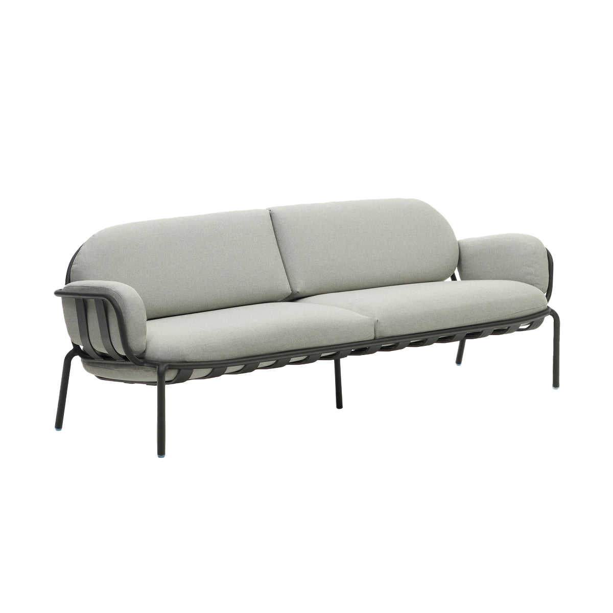 Joncols Outdoor 3-Seat Patio Sofa Set - Waterproof Wicker Furniture for Garden, Poolside, Deck, and Backyard Relaxation
