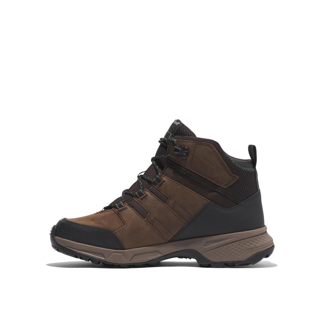 Switchback Lt 6 Inch Soft Toe Waterproof Work Boots for Men - Brown/Tan - Durable & Comfortable for Outdoor, Hiking & Construction