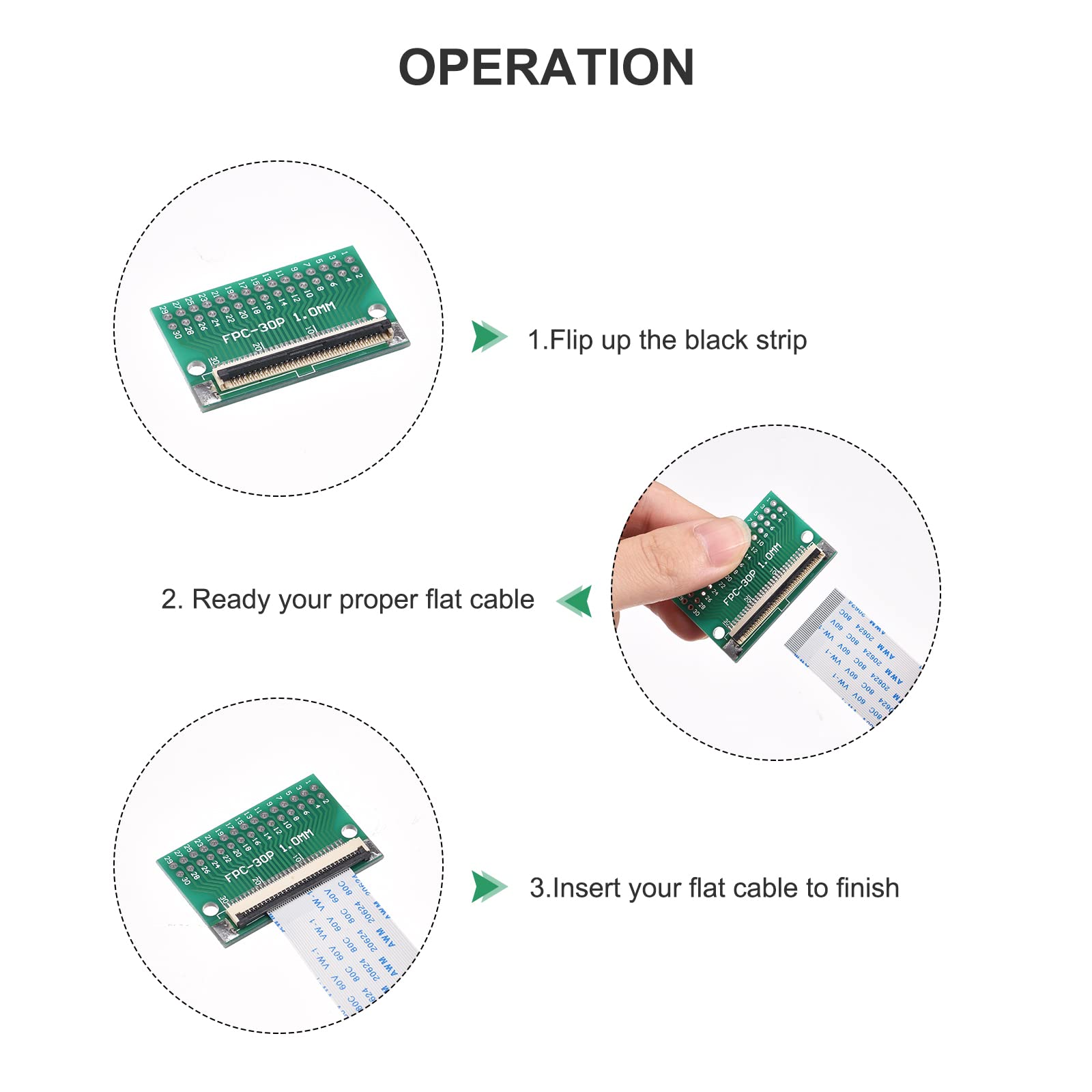 MECCANIXITY FPC FFC PCB Converter Board 15P 0.5mm to DIP 2.54mm Adapter - 0.5mm Socket Side & 1.0mm Back - Compatible with LCD, 3D Printer, Camera, DVD, TV, Laptop, Audio Devices (Pack of 2) - Perfect for DIY Electronics & Circuit Board Projects