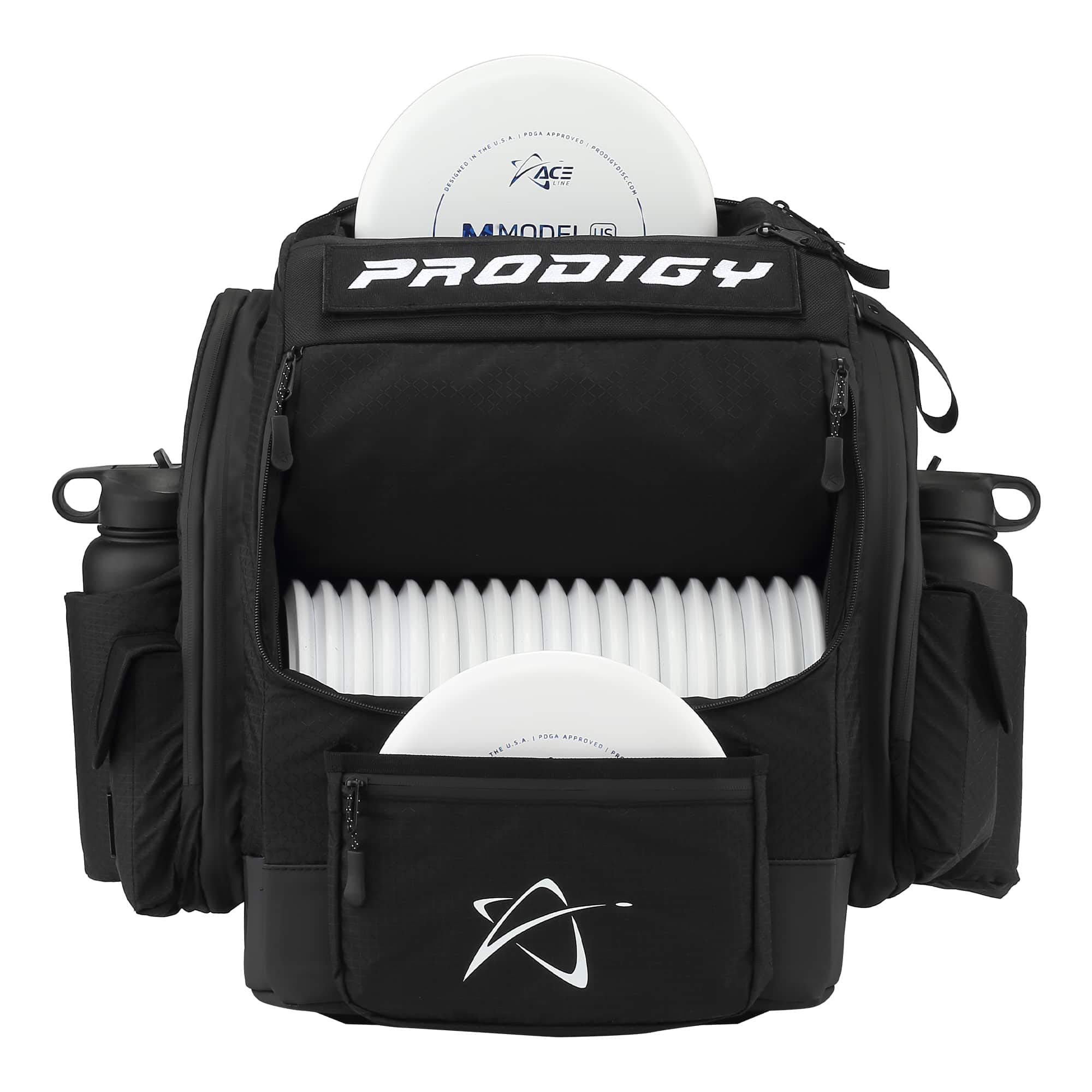 Prodigy Disc BP-1 V3 Disc Golf Backpack - 30+ Disc Capacity, Tear & Water Resistant, Pro Quality Storage Bag | Perfect for Tournaments, Practice Sessions & Outdoor Disc Golf Adventures