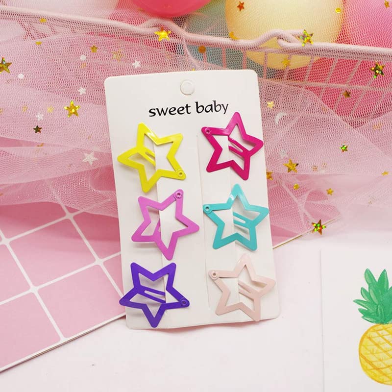 BELICIA 12-Pack Cute Butterfly Snap Hair Clips for Baby Girls & Toddlers - Soft Barrettes for Kids Hair Accessories - Perfect for Daily Wear, Parties & Photo Shoots