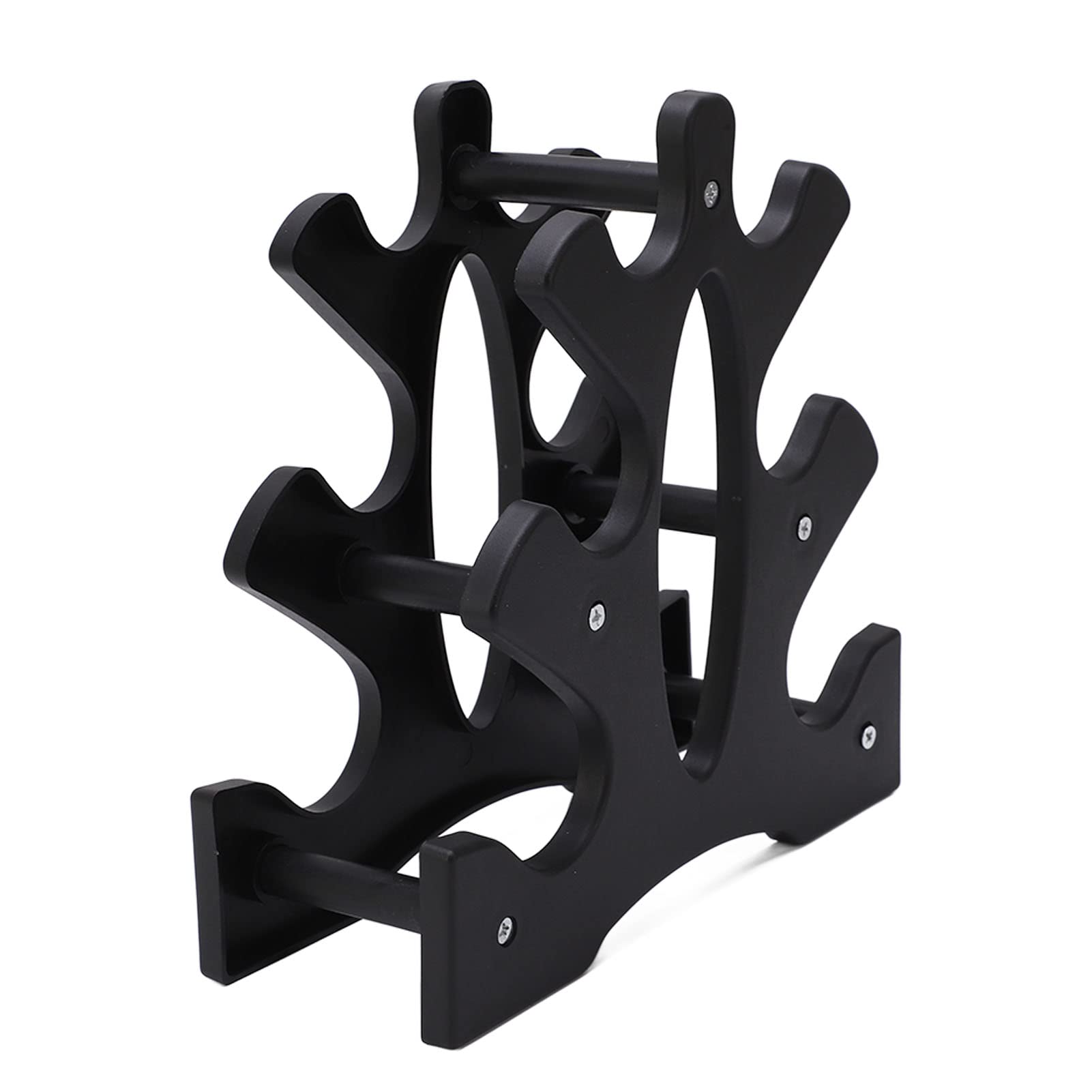 3-Tier Dumbbell Rack Weight Stand - 20kg Capacity, Easy Assembly PP Material for Home Gym - Perfect for Dumbbell Storage & Organization in Garage, Basement or Fitness Room