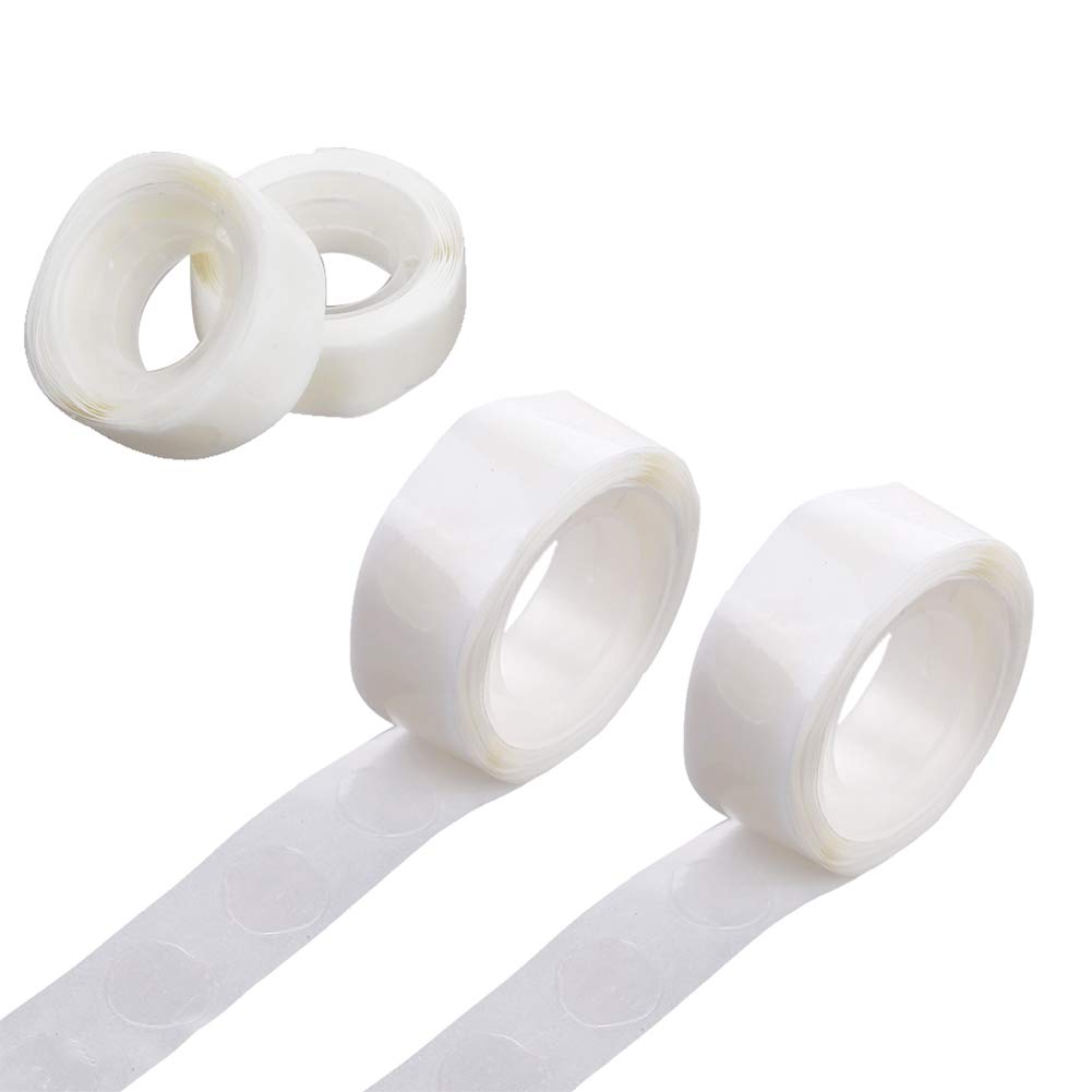 CCINEE 2600 PCS (26 Rolls) Double Sided Balloon Glue Dots - Removable Adhesive Point Tape for Scrapbooking, Party Decorations, Wedding Balloons & DIY Crafts - Perfect for Gift Wrapping, Photo Albums & Home Decor