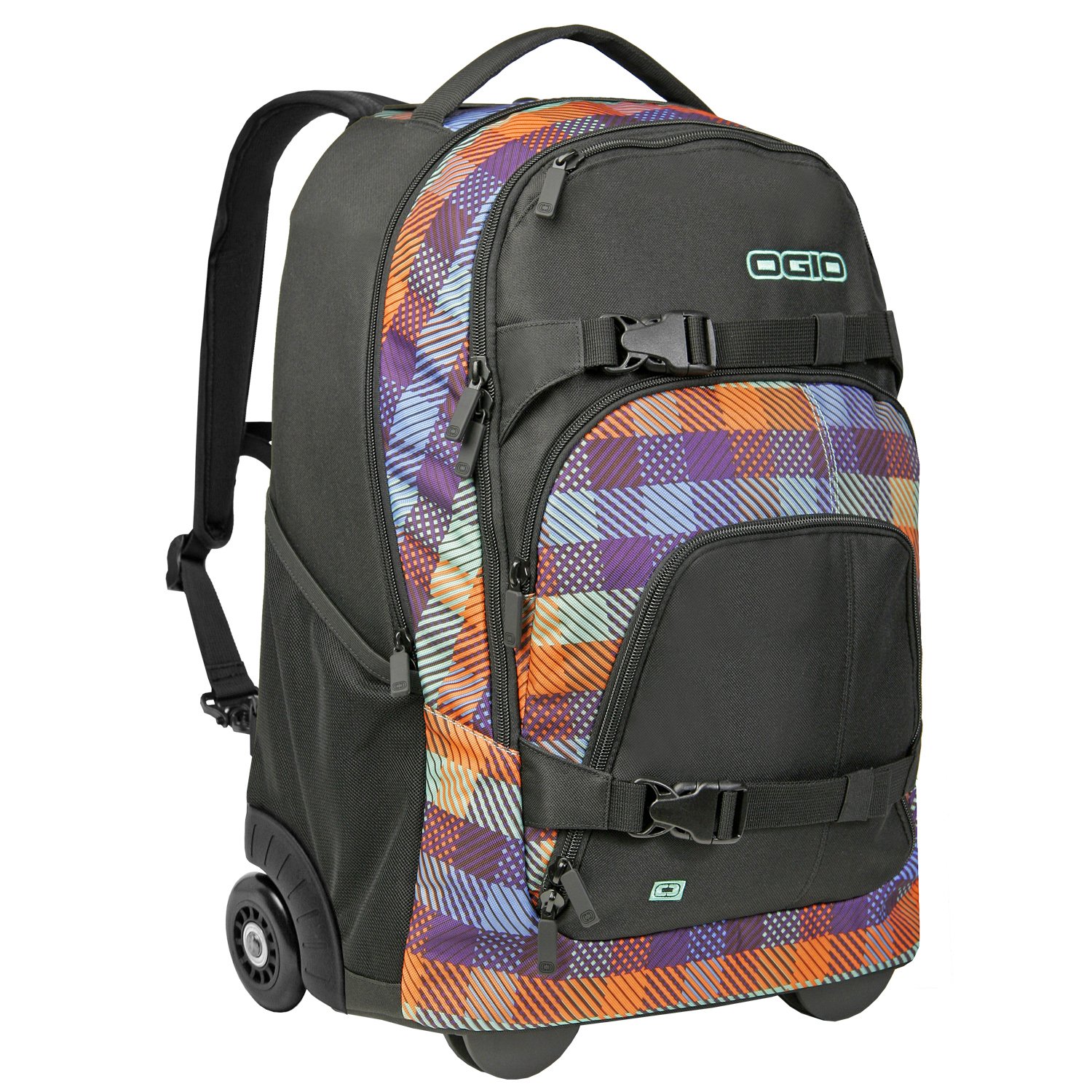 OGIO Phantom Wheeled Backpack - Durable Rolling Laptop Backpack for Travel & Business - Perfect for Airports, Commuting & Office Use