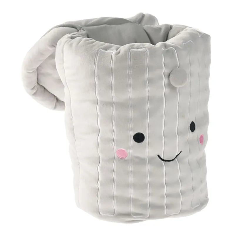 Gary Garbage Novelty Cushion by Hiccups - Funny Trash Can Shaped Pillow for Home Decor, Office Humor & Gag Gifts - Perfect for Living Room, Bedroom or Prank Gifts