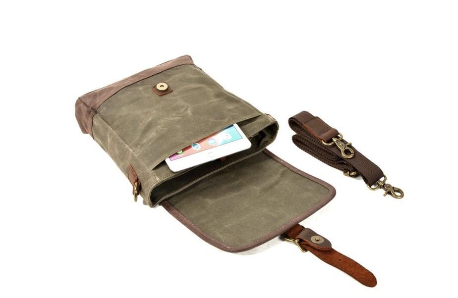 Women's Canvas Messenger Bag - Stylish Crossbody Purse for Work, Travel & Everyday Use - Durable & Lightweight Shoulder Bag