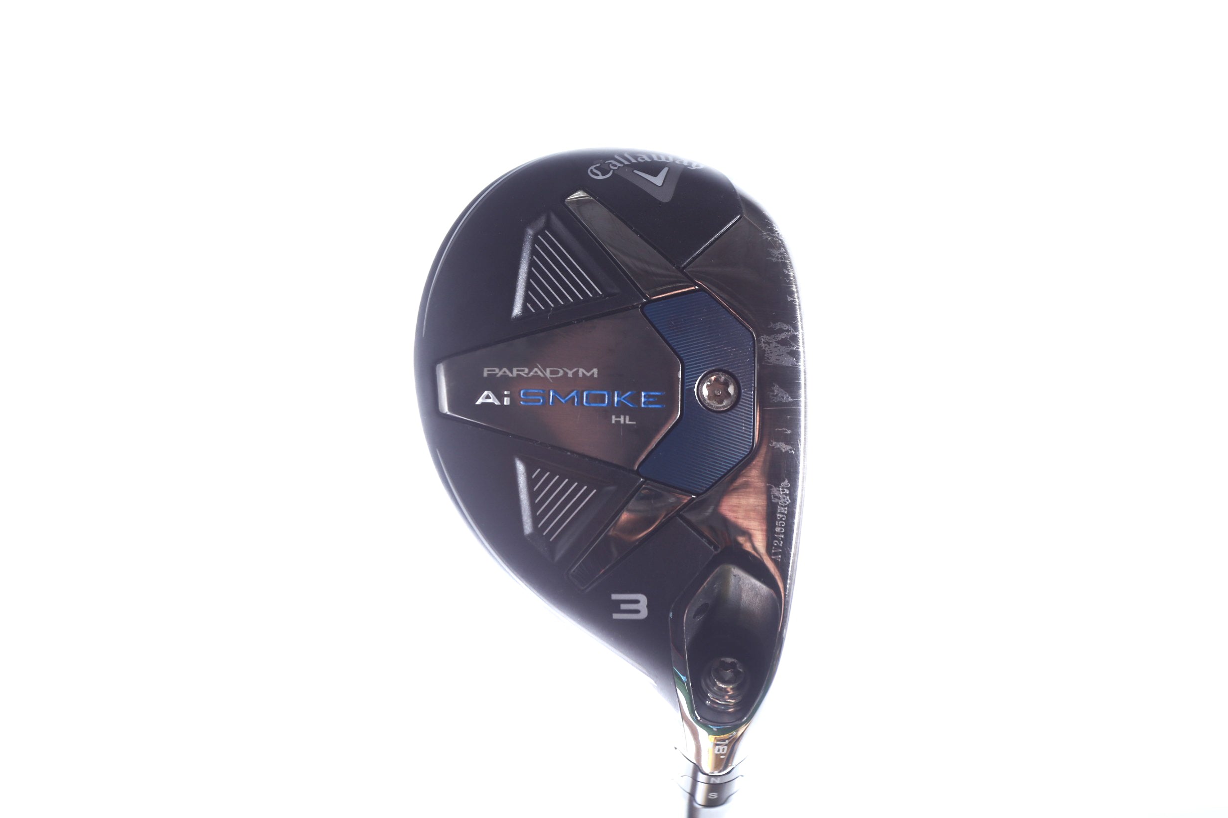 Used Callaway Paradym Ai Smoke HL 3H Hybrid Golf Club - Right Handed 18° Regular Flex for Men - Perfect for Fairway Shots & Long Approaches