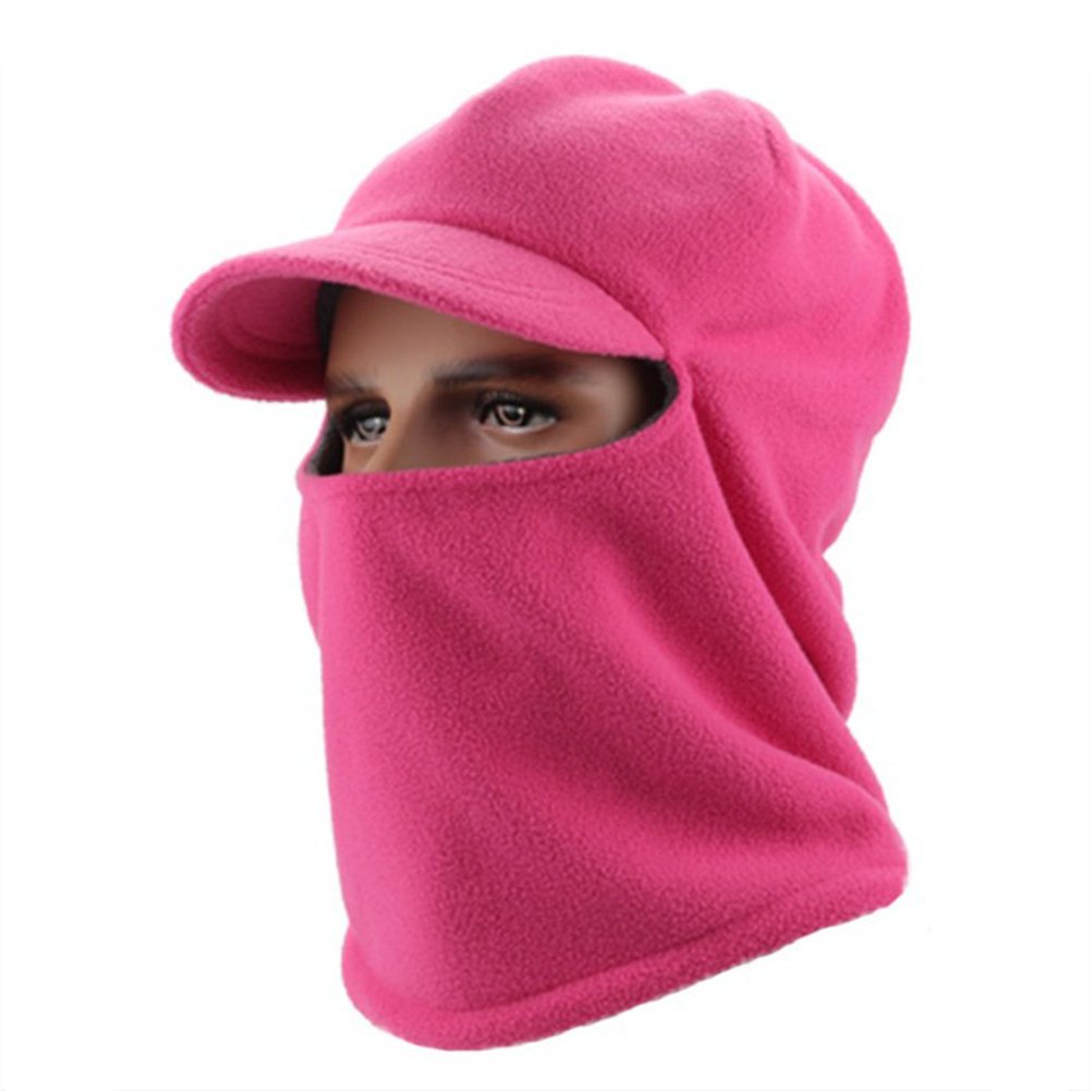 Jian Ya Na Unisex Balaclava - Windproof Fleece Ski Mask for Winter Sports, Cycling & Outdoor Activities | Cold Weather Face Protection with Visor