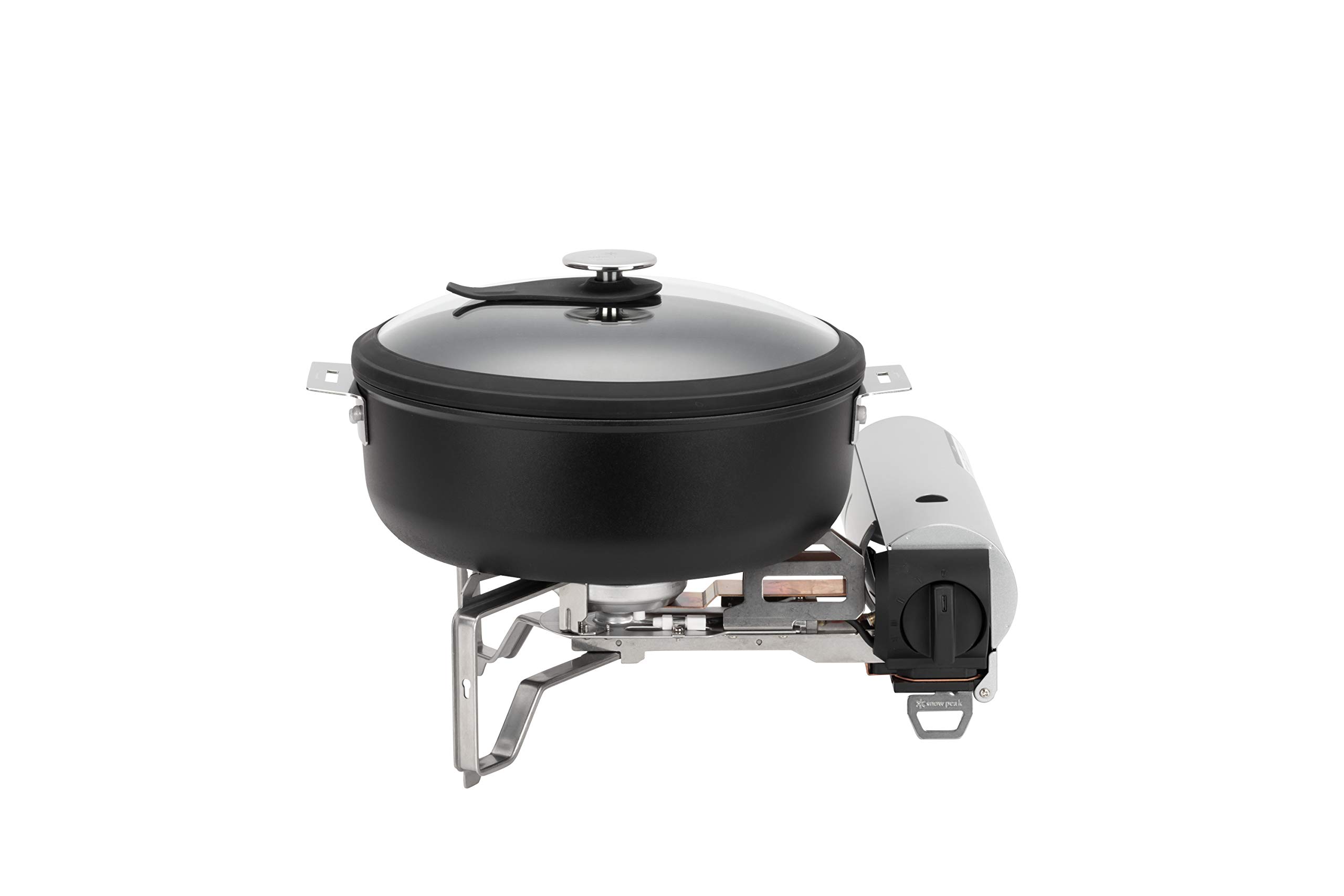 Snow Peak Titanium Camping Cookware Set - Lightweight Portable Outdoor Cooking Gear for Backpacking, Hiking & Camping | Perfect for Camp Stoves & Backpacking Meals